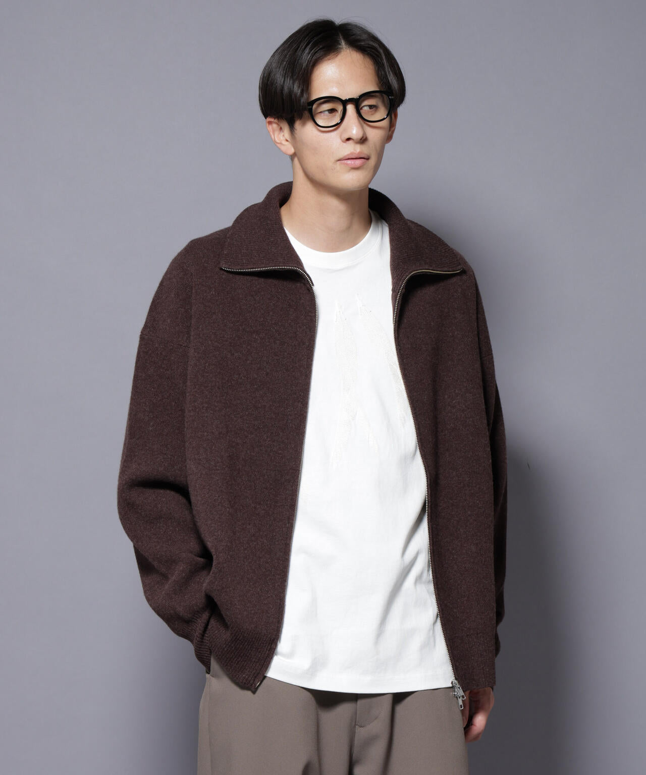 Louis Vuitton ダミエエベヌ ウールシルクカシミヤドライバーズニット Louis Vuitton ダミエエベヌ ウールシルクカシミヤドライバーズ