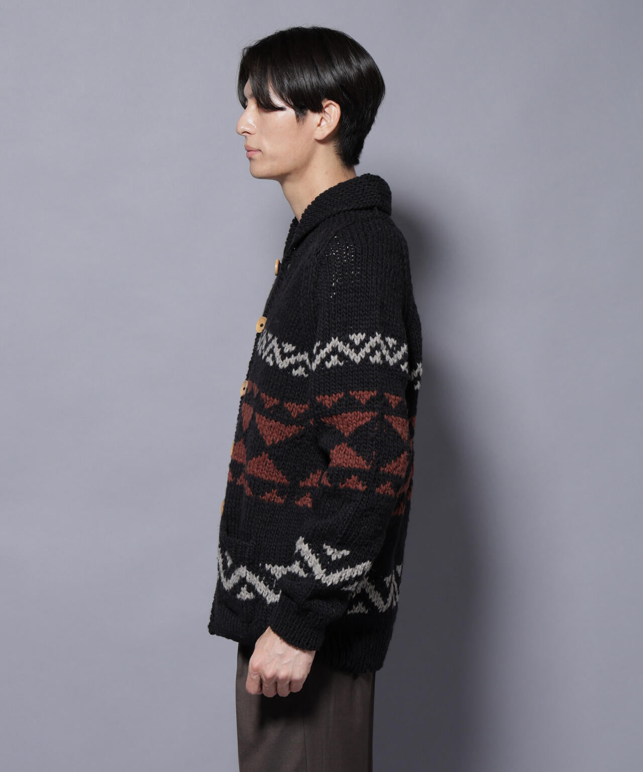 ペルー産カウチンセーター