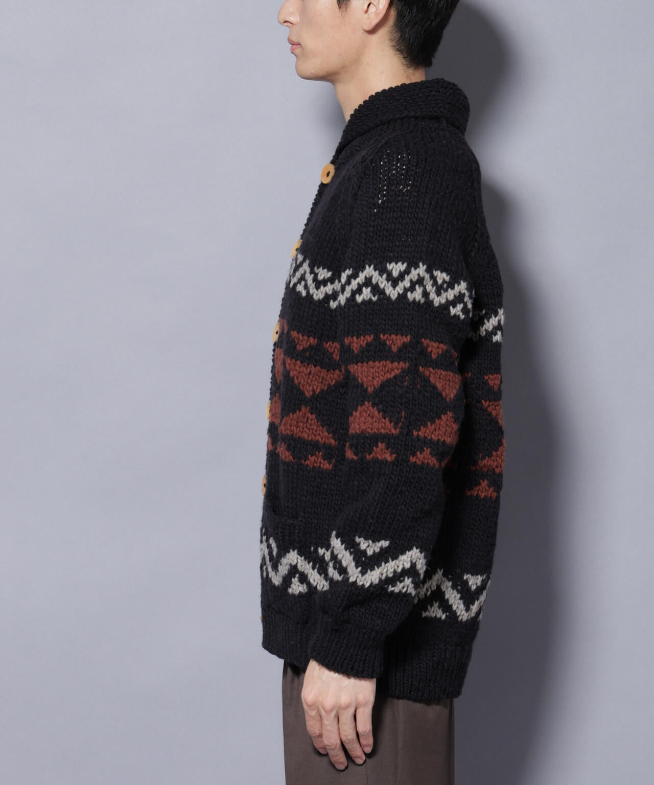 ペルー産カウチンセーター