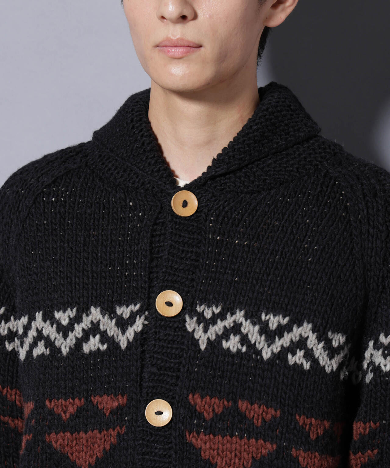 ペルー産カウチンセーター | NANO universe（ナノ・ユニバース