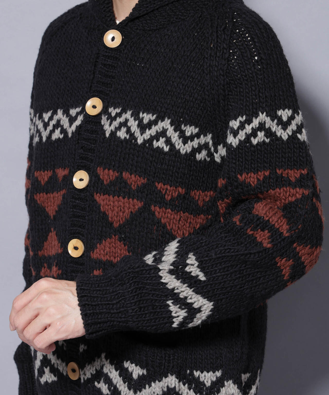 ペルー産カウチンセーター