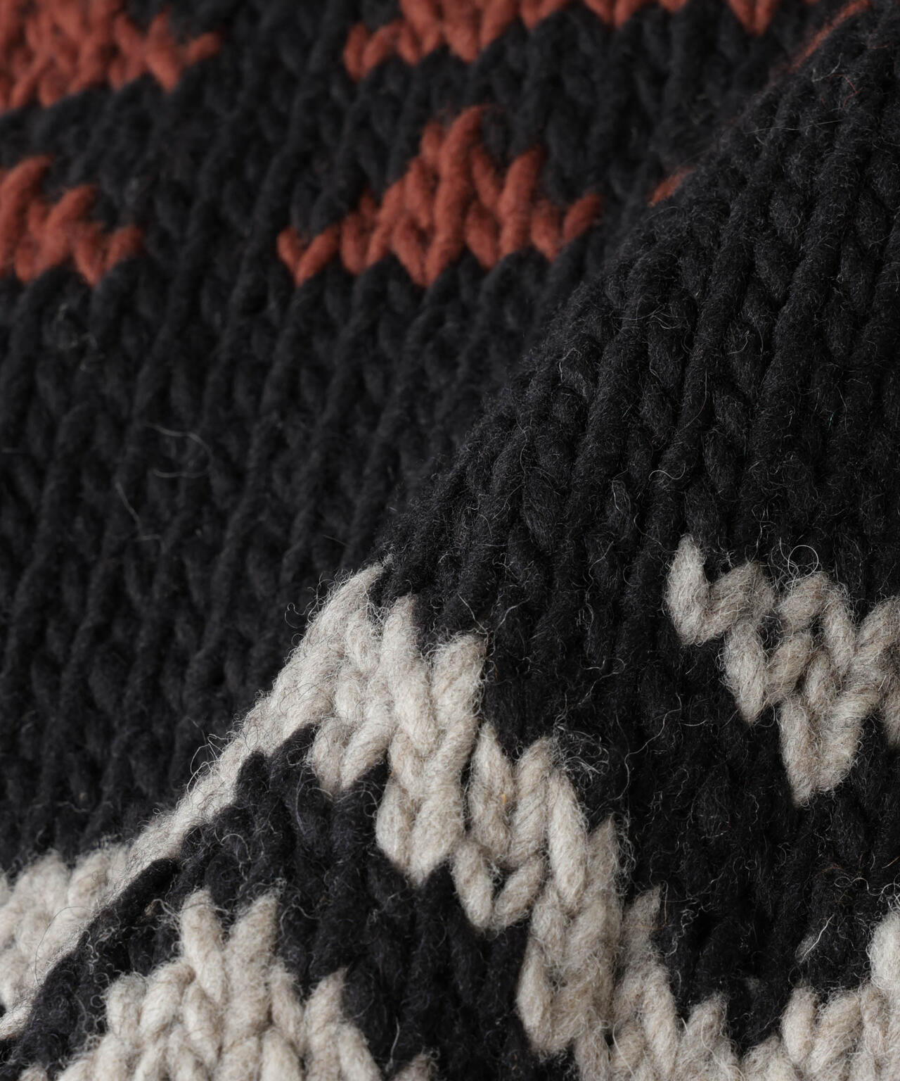 ペルー産カウチンセーター