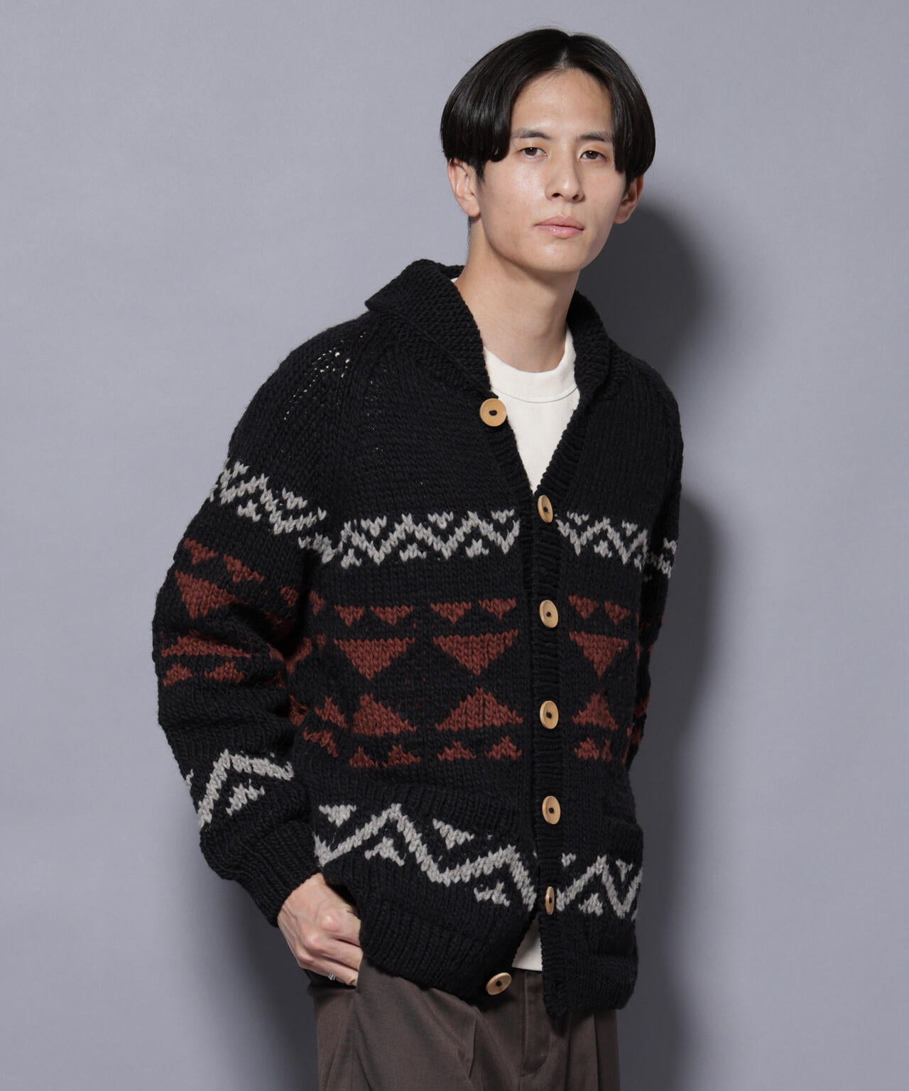 ペルー産カウチンセーター