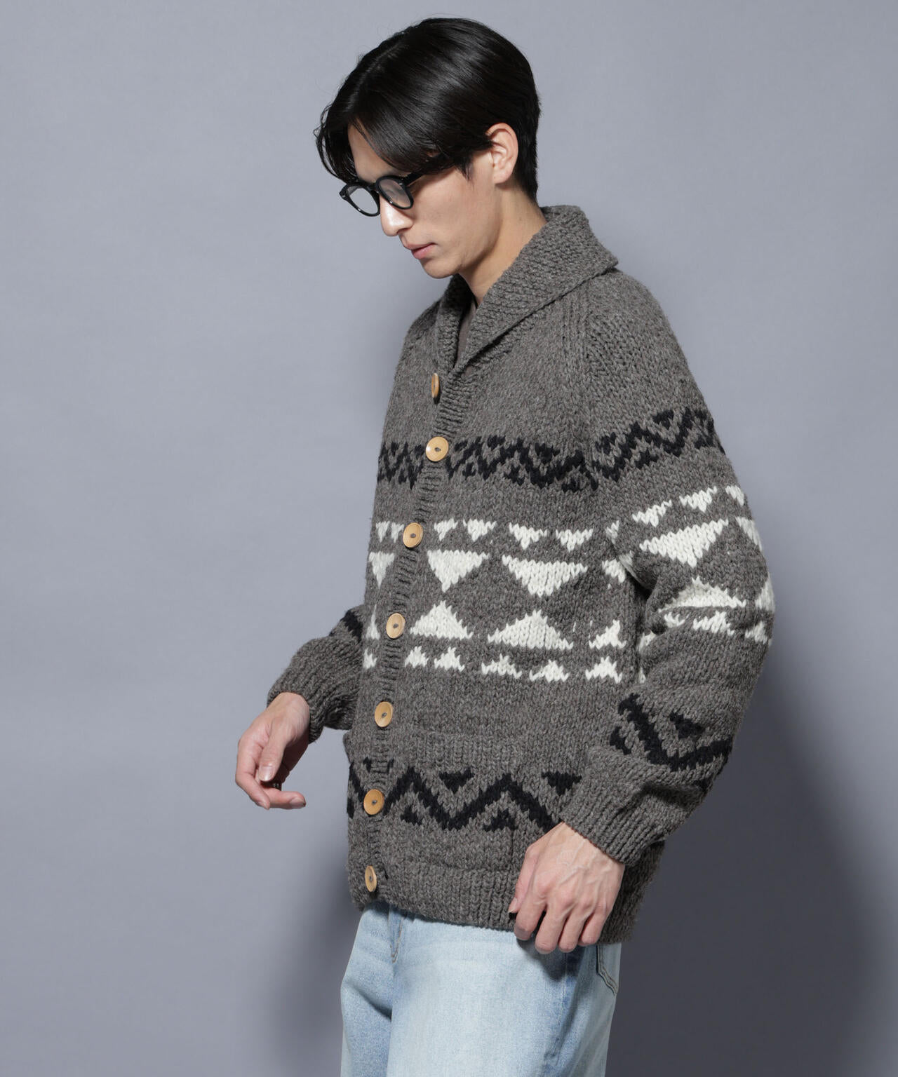 ペルー産カウチンセーター