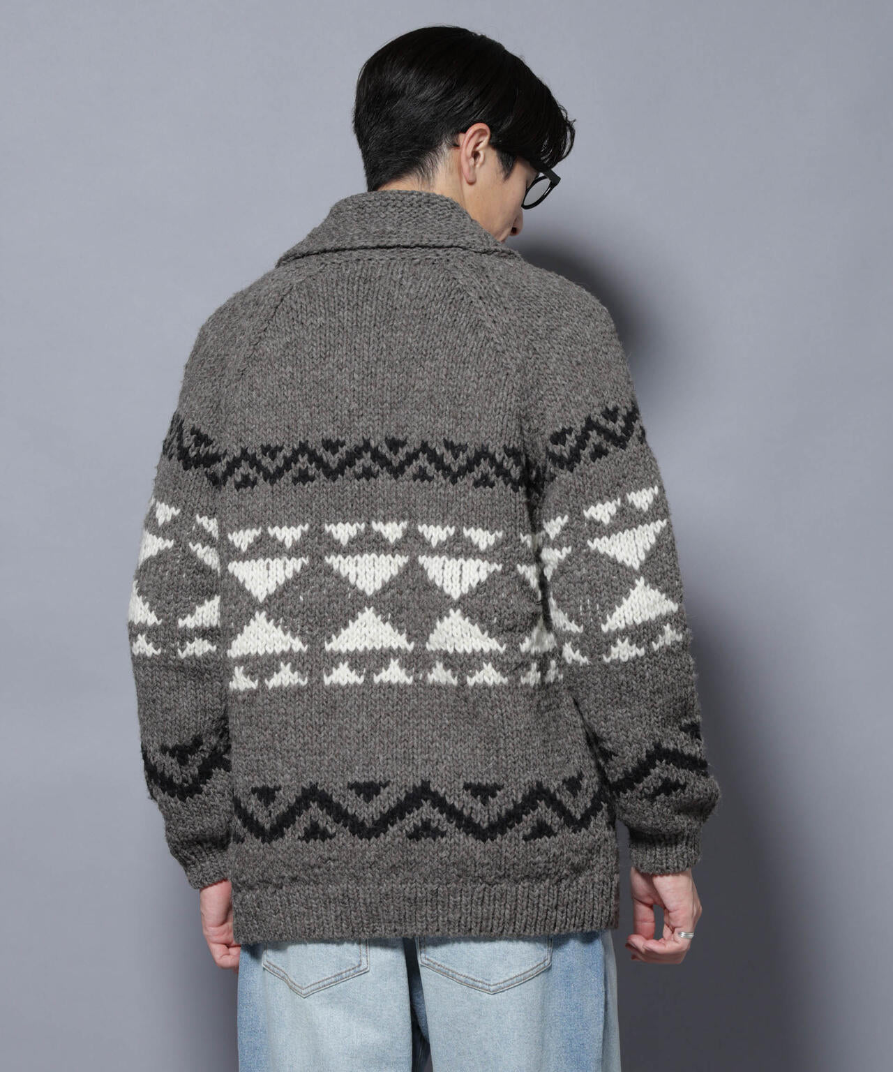 ペルー産カウチンセーター