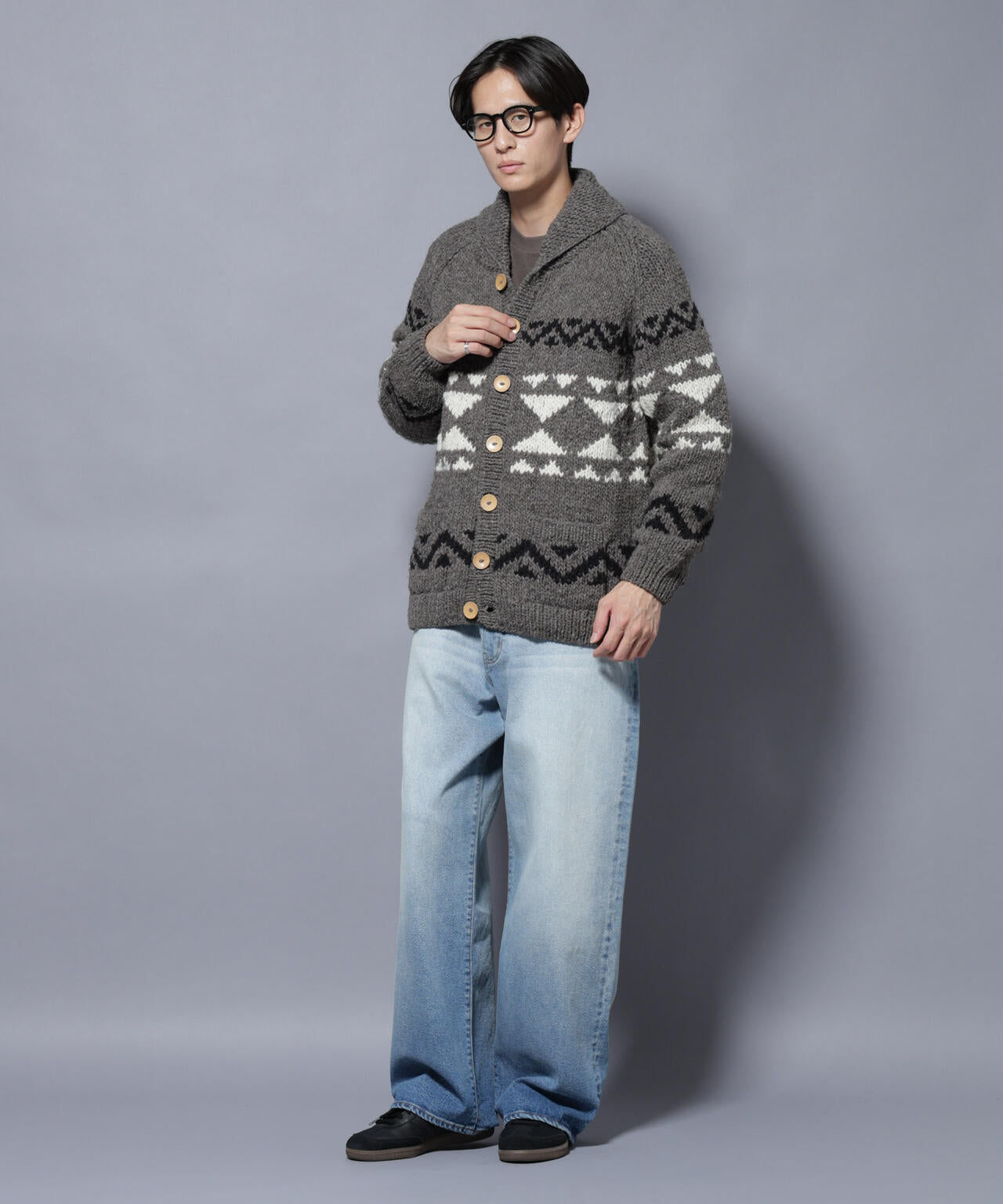 ペルー産カウチンセーター