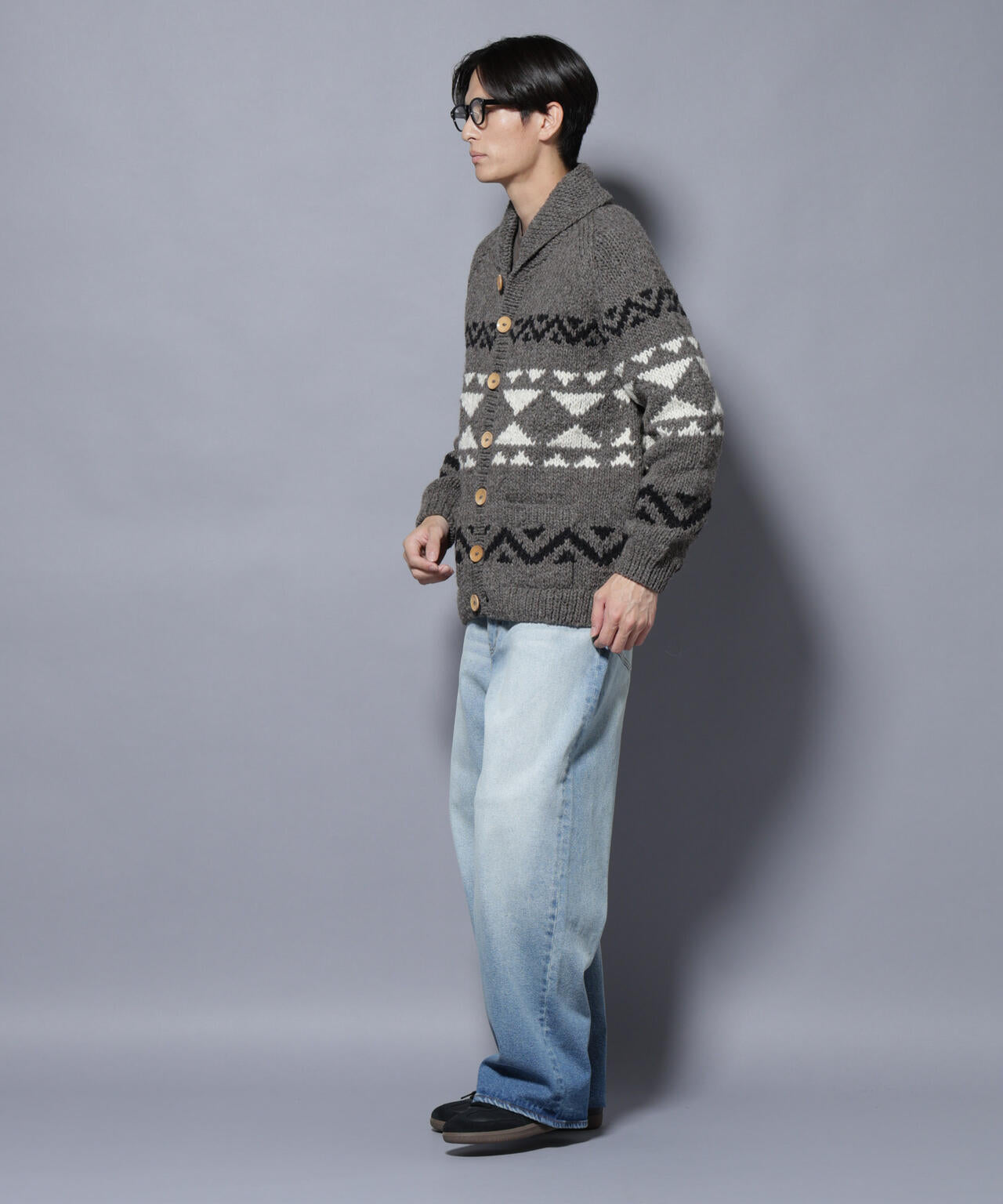 ペルー産カウチンセーター