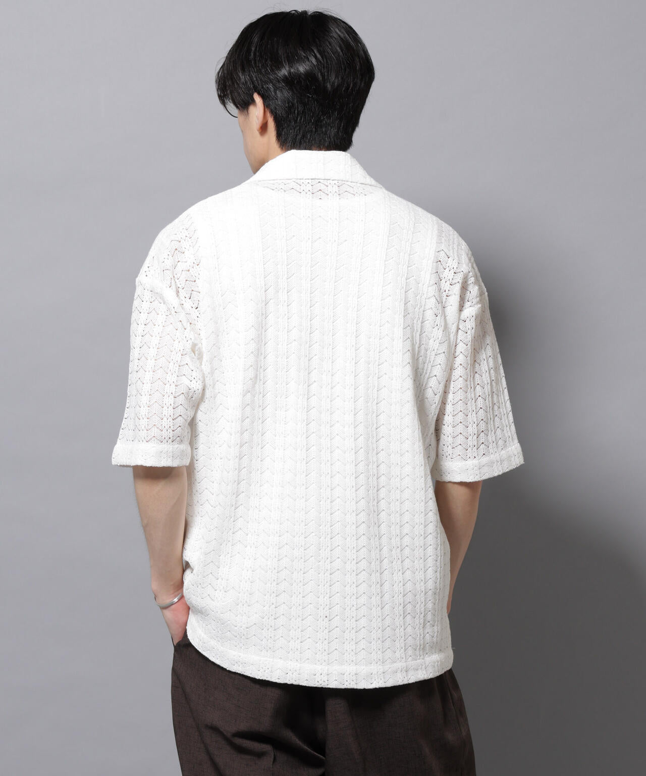 メッシュラッセル スキッパーポロ