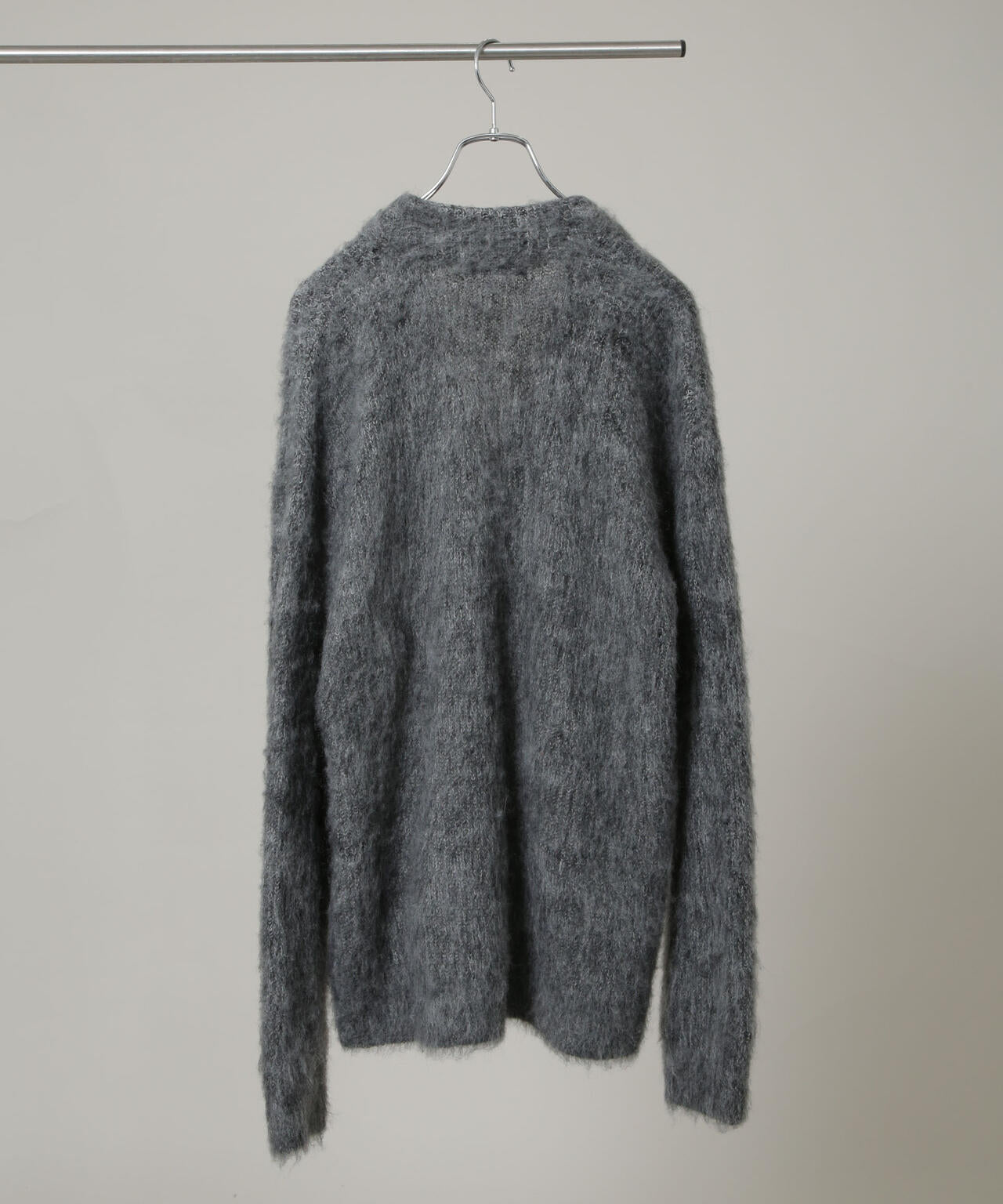 ｢HOTEL PALACE｣ フライフロントミックスシャギーカーディガン