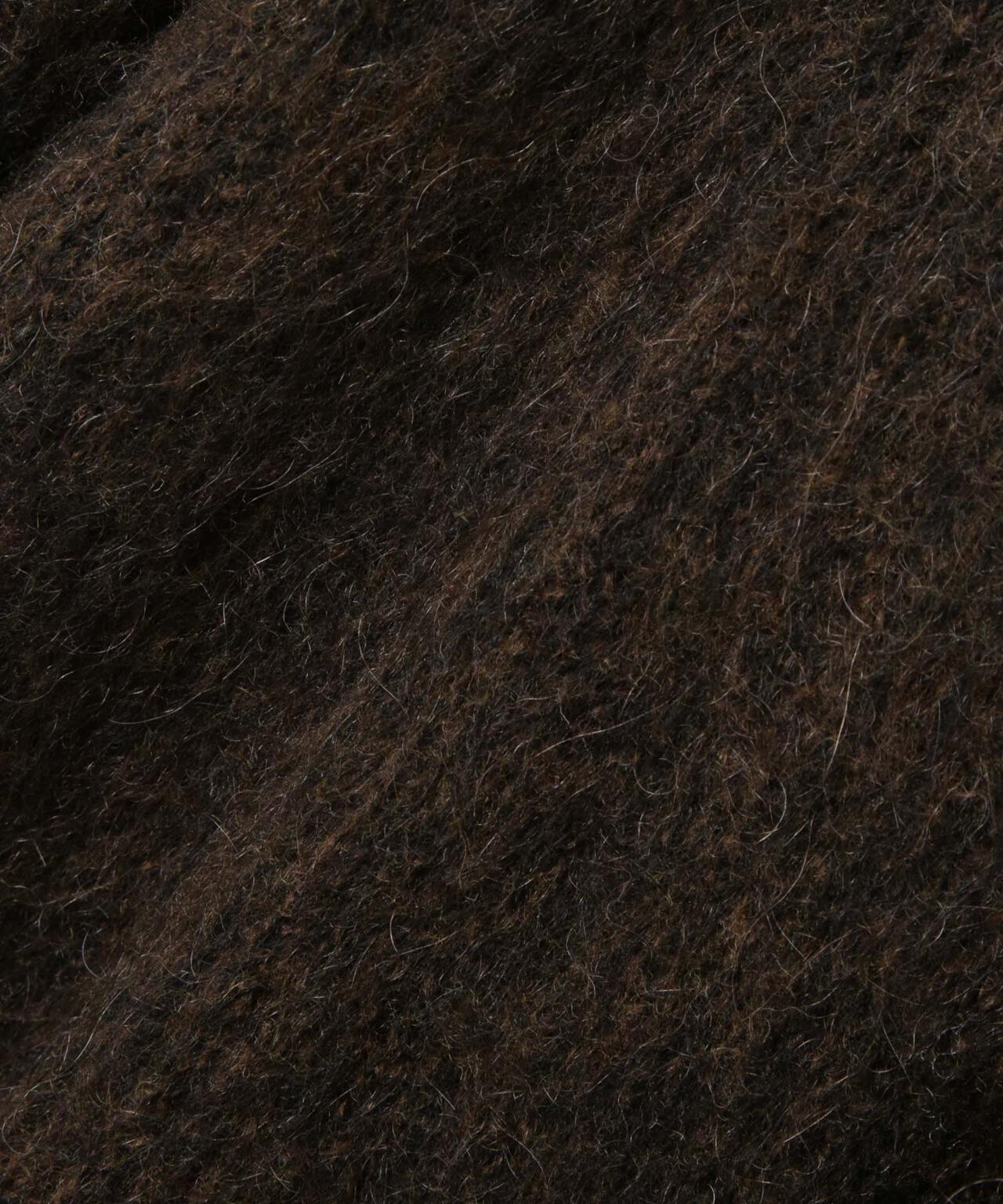 ｢HOTEL PALACE｣ フライフロントミックスシャギーカーディガン