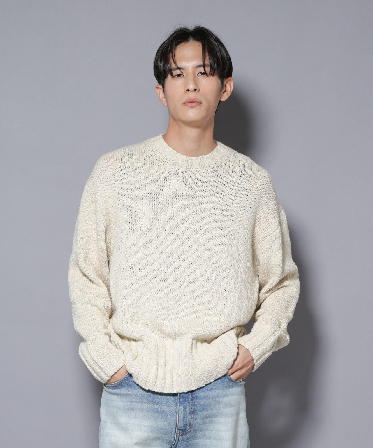 SRUB LILYYARN クルーネックニット