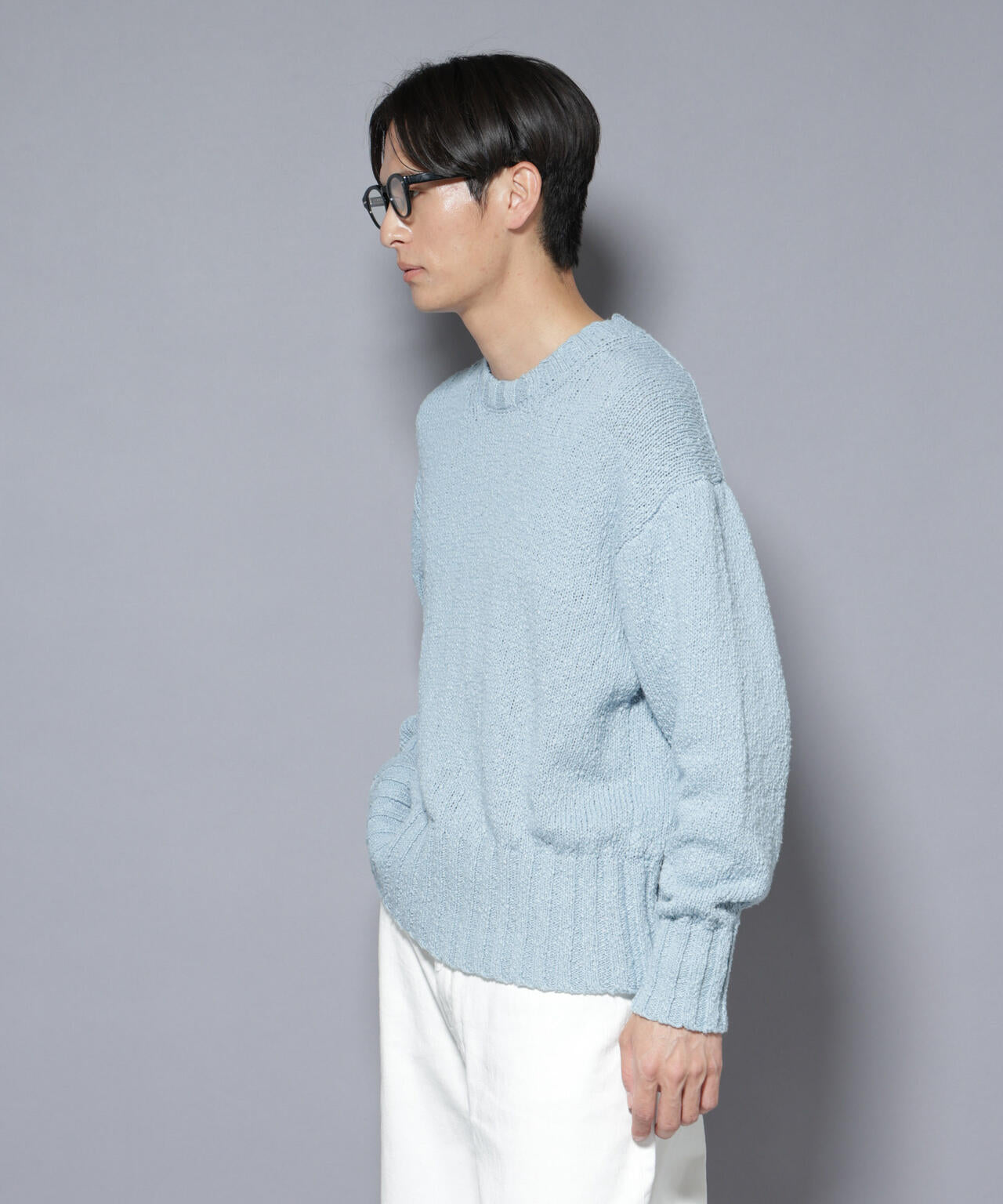 SRUB LILYYARN クルーネックニット