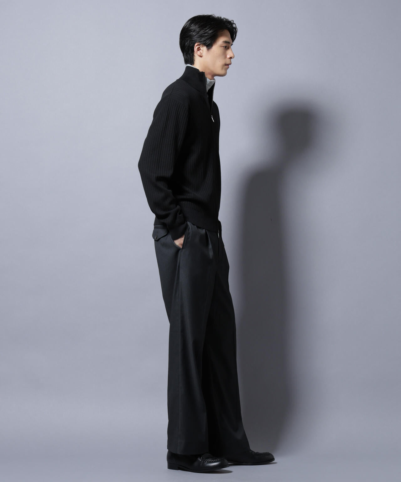 CICA&UVカット リブドライバーズニット | NANO universe（ナノ