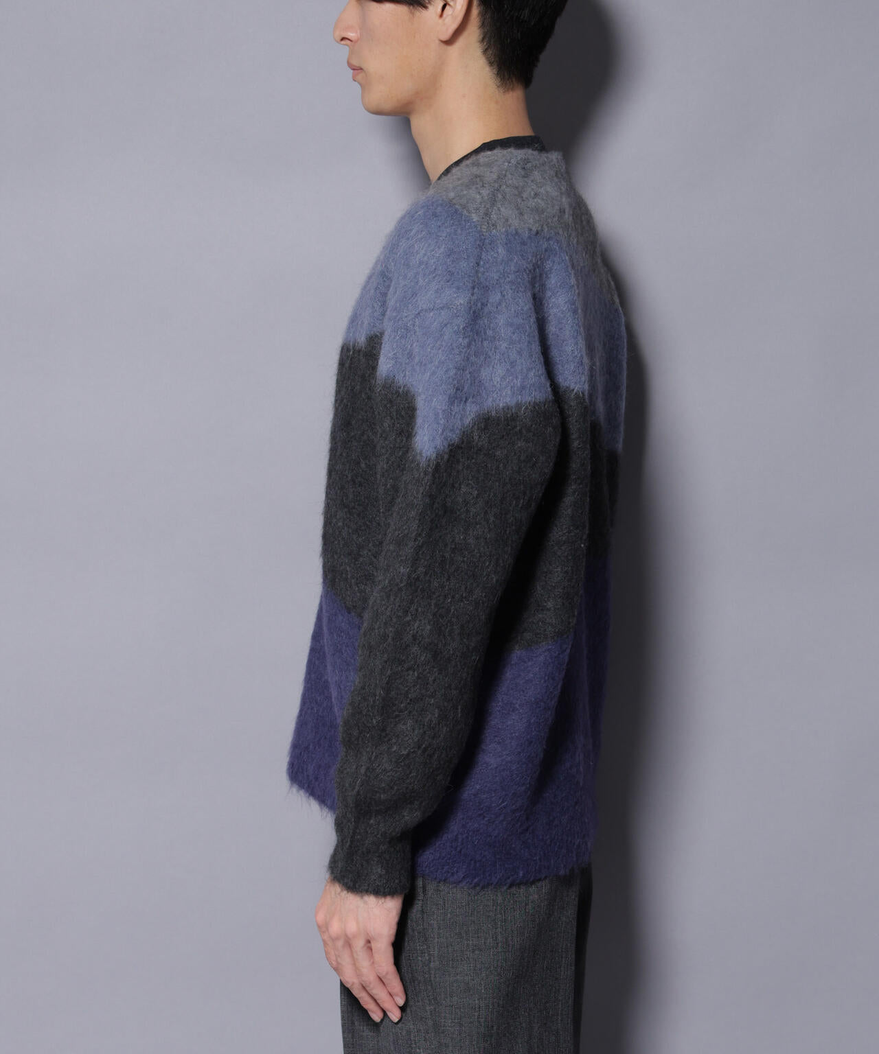 COFIL｣ SCIARADA モヘヤ混 ランドスケープニットカーディガン | NANO