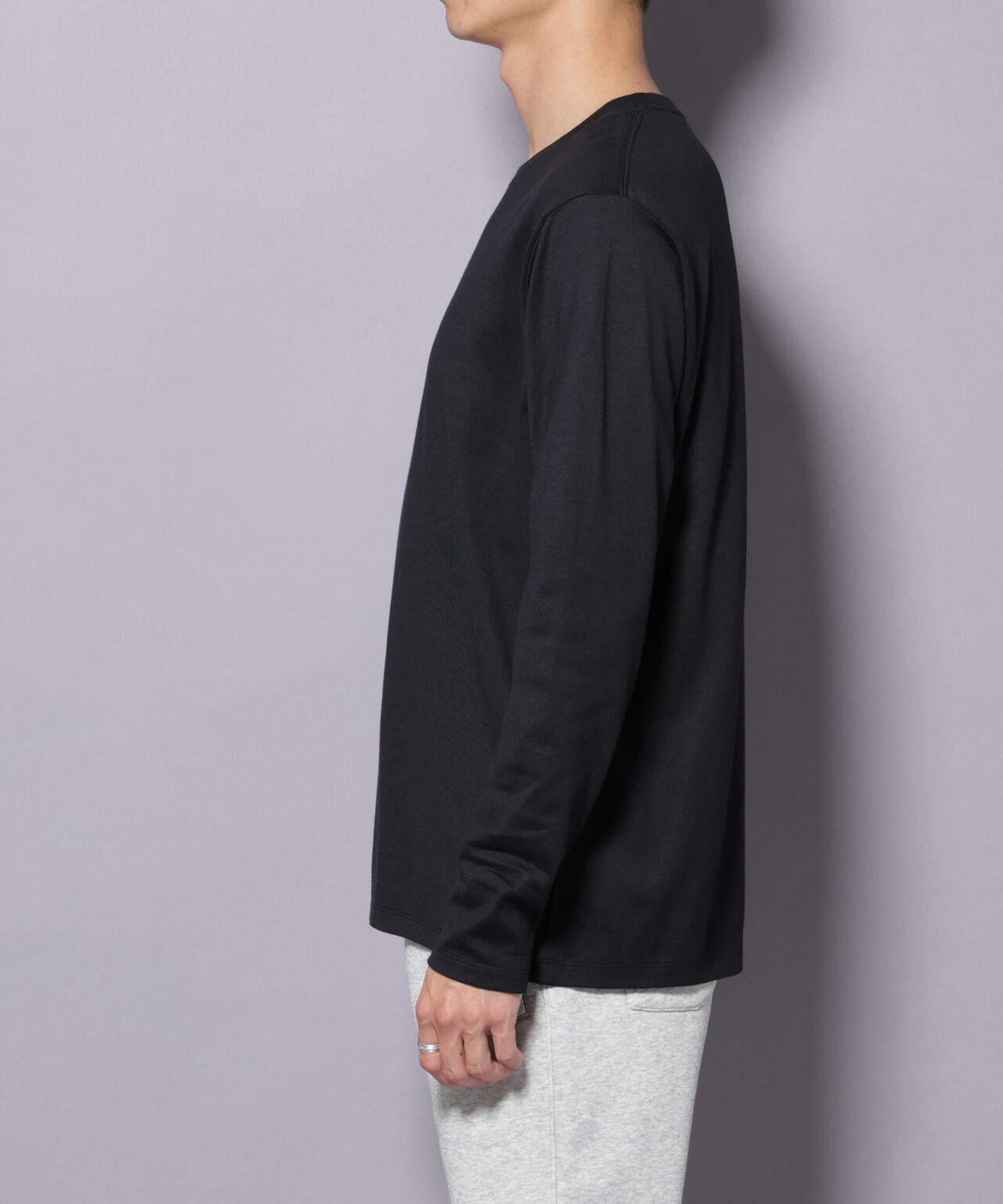 Anti Soaked(R)汗染み防止 クルーネックTシャツ 長袖