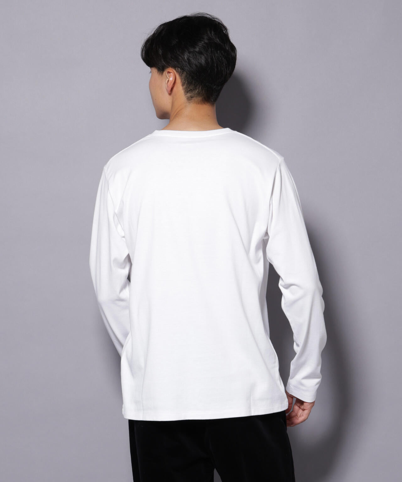 Anti Soaked(R)汗染み防止 クルーネックTシャツ 長袖