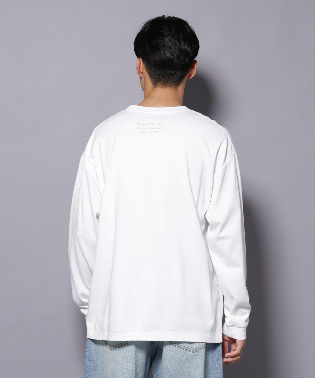 Anti Soaked(R)×SUNCHAIポートレート汗染み防止 Ｔシャツ長袖