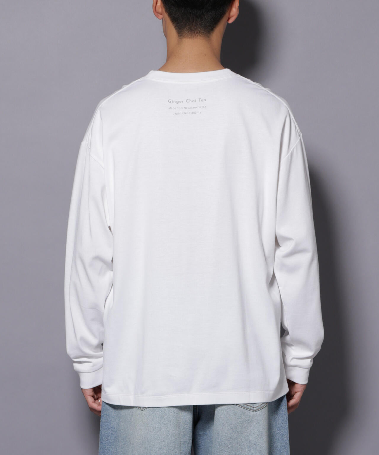 Anti Soaked(R)×SUNCHAIポートレート汗染み防止 Ｔシャツ長袖