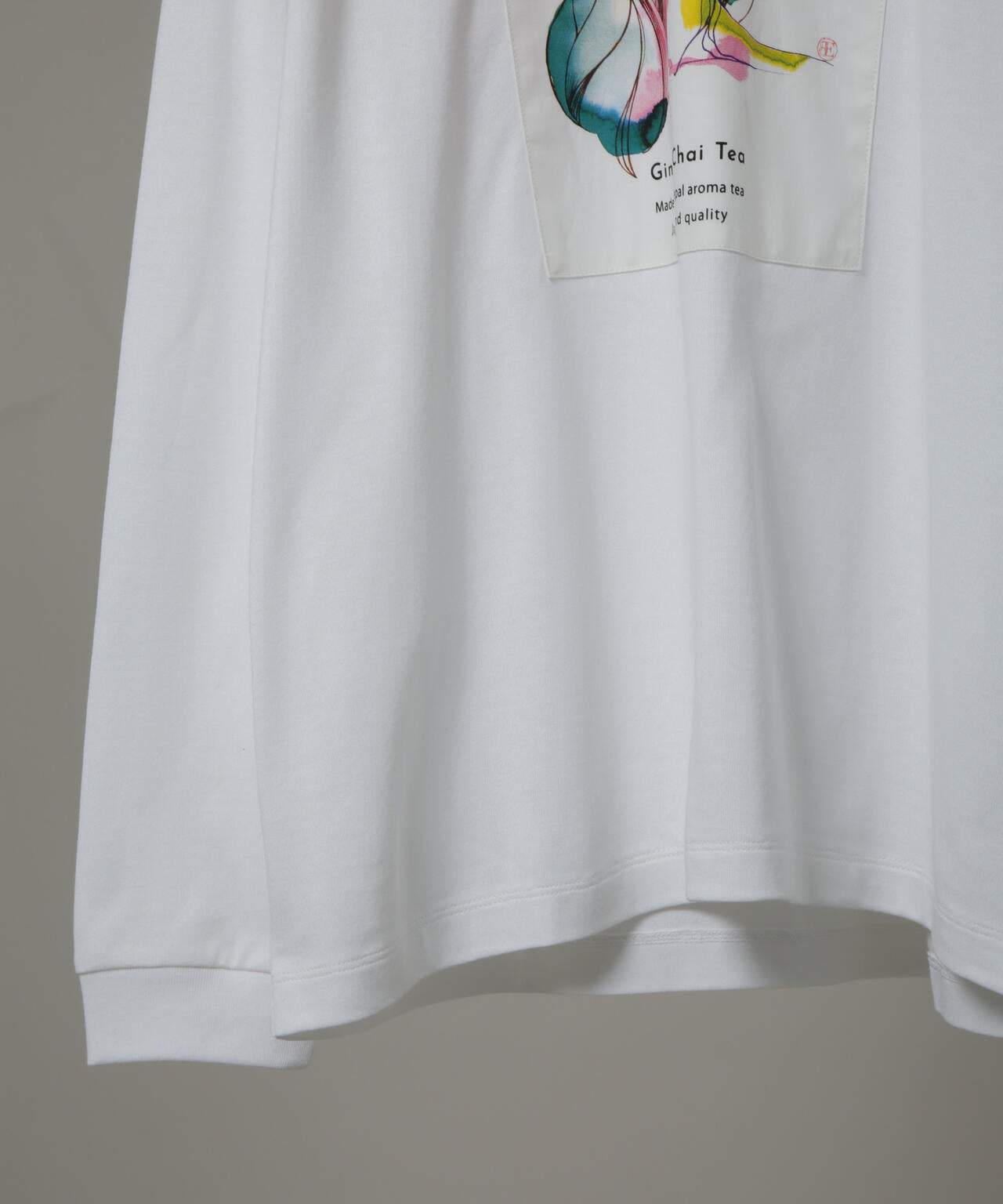 Anti Soaked(R)×SUNCHAIポートレート汗染み防止 Ｔシャツ長袖