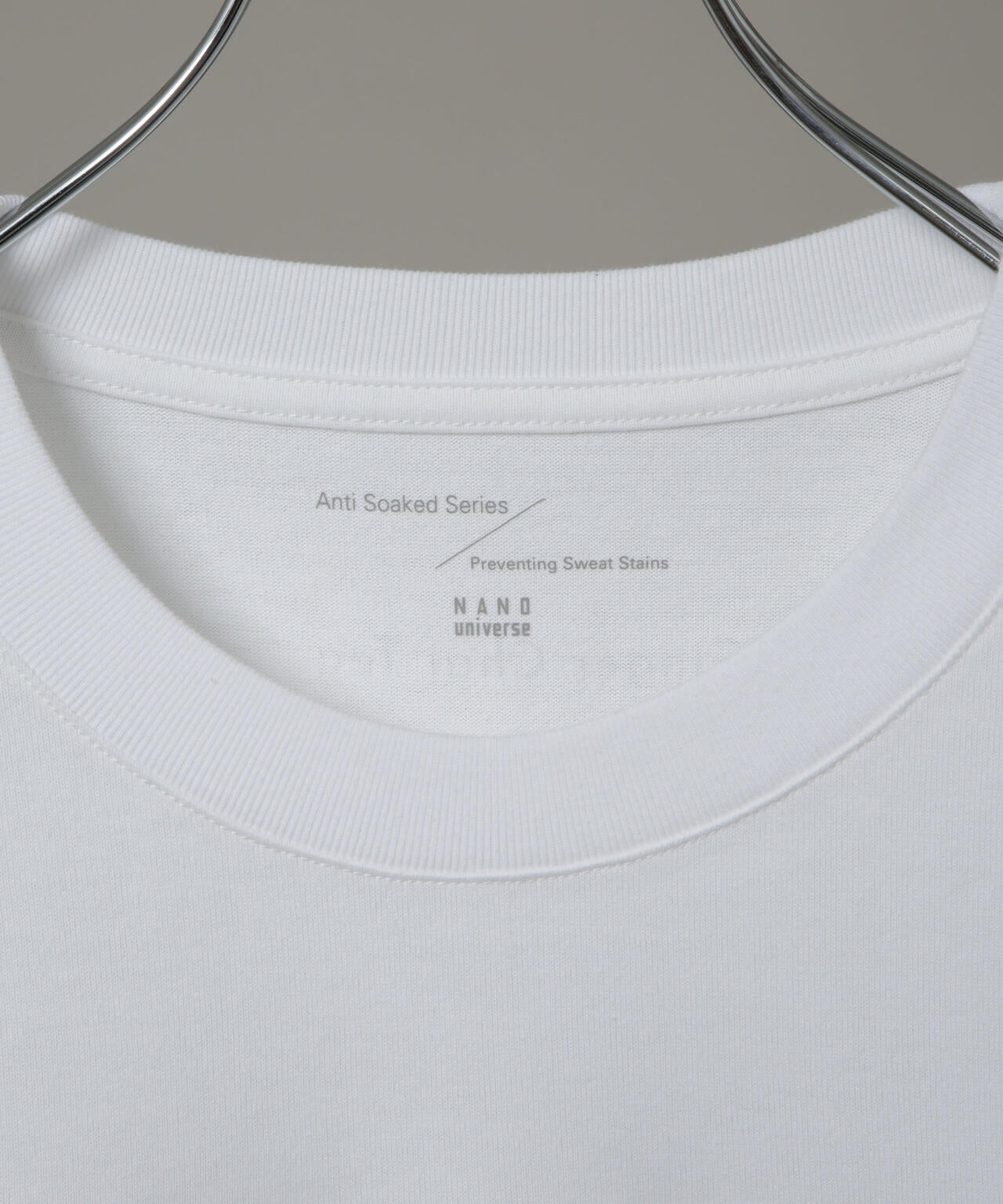 Anti Soaked(R)×SUNCHAIポートレート汗染み防止 Ｔシャツ長袖