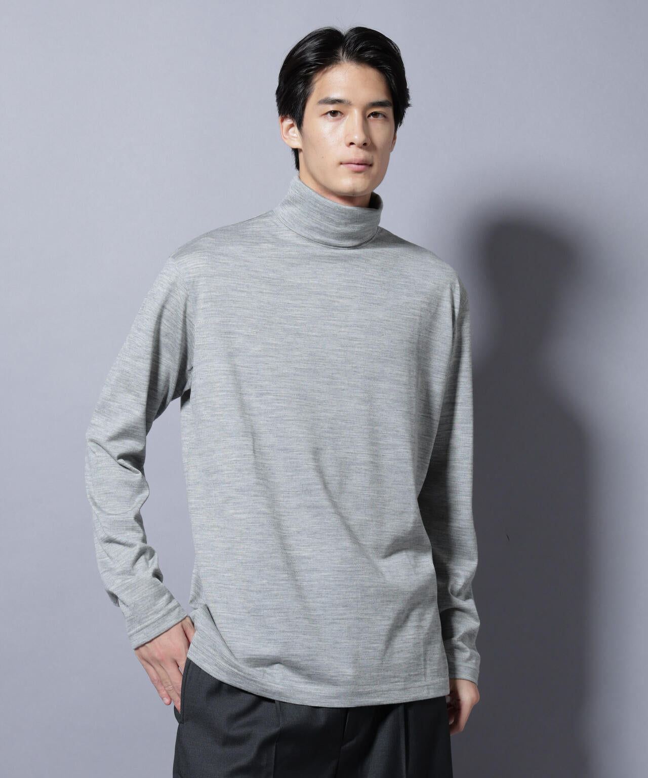 MIYATA×NANO JAPAN MADE 100%WOOL タートルネック | NANO universe