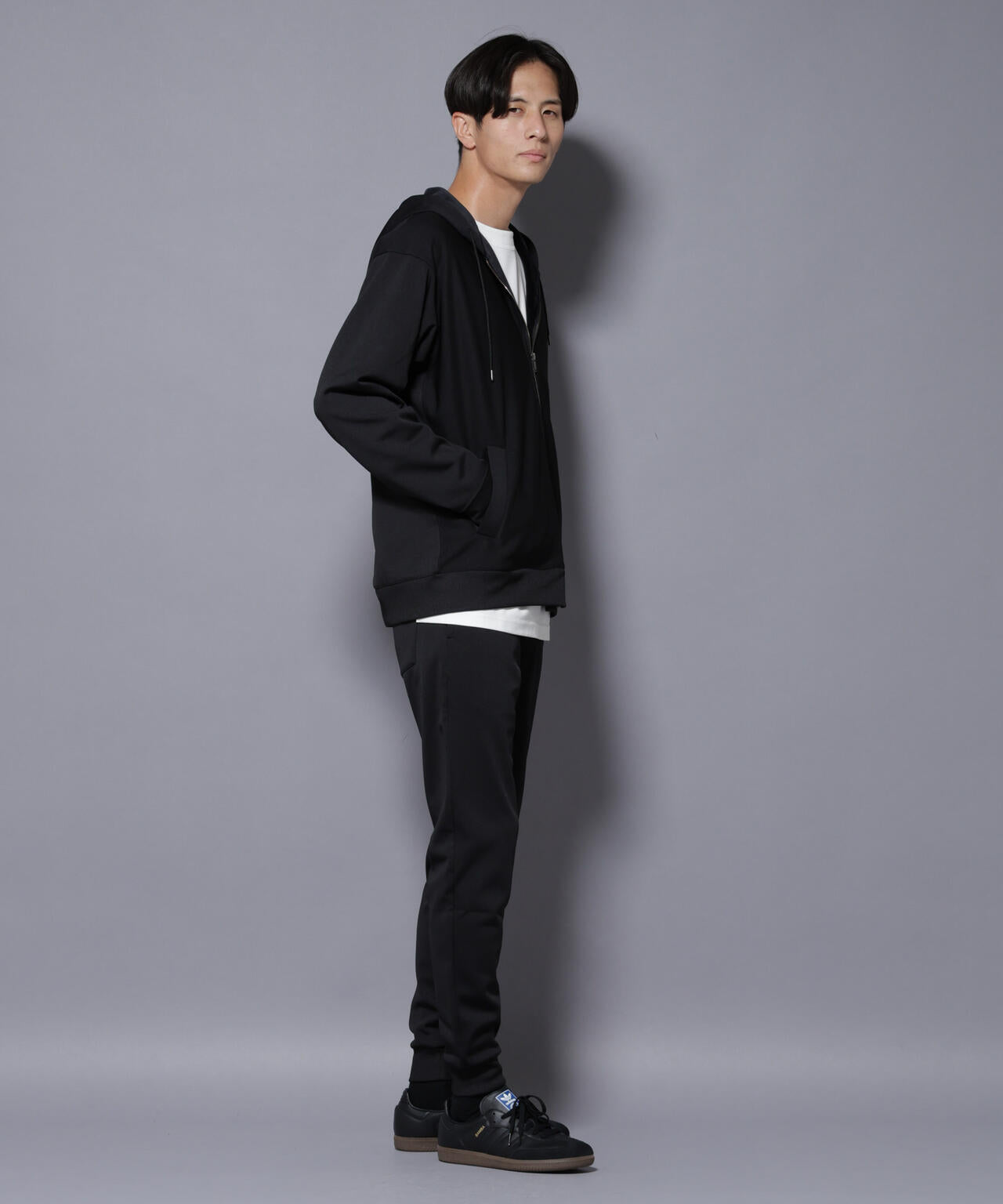 MC｣coveross(R) フリースボンディングジップアップパーカー | NANO