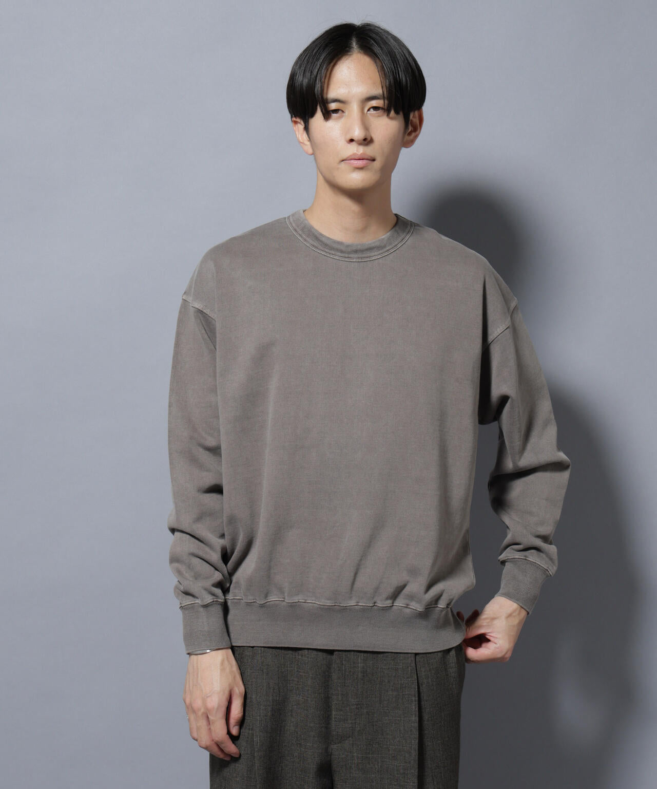 ヴィンテージライク クルーネックスウェット | NANO universe（ナノ