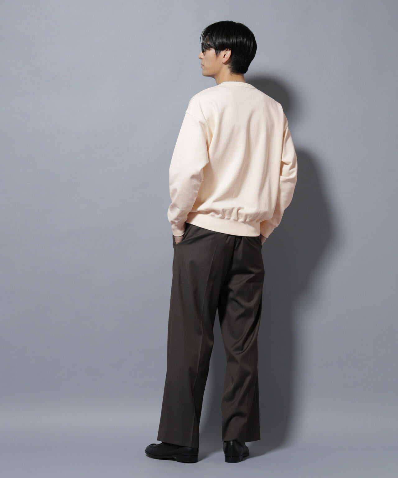 ヴィンテージライク クルーネックスウェット | NANO universe（ナノ