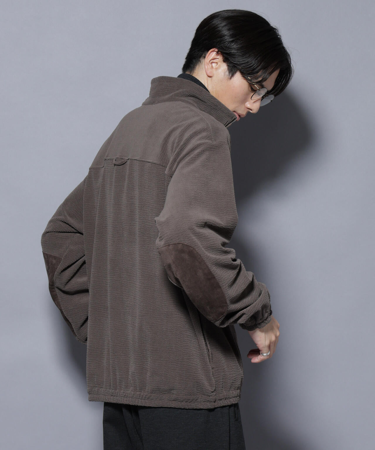 モールJQDコーデュロイハーフジッププルオーバー | NANO universe