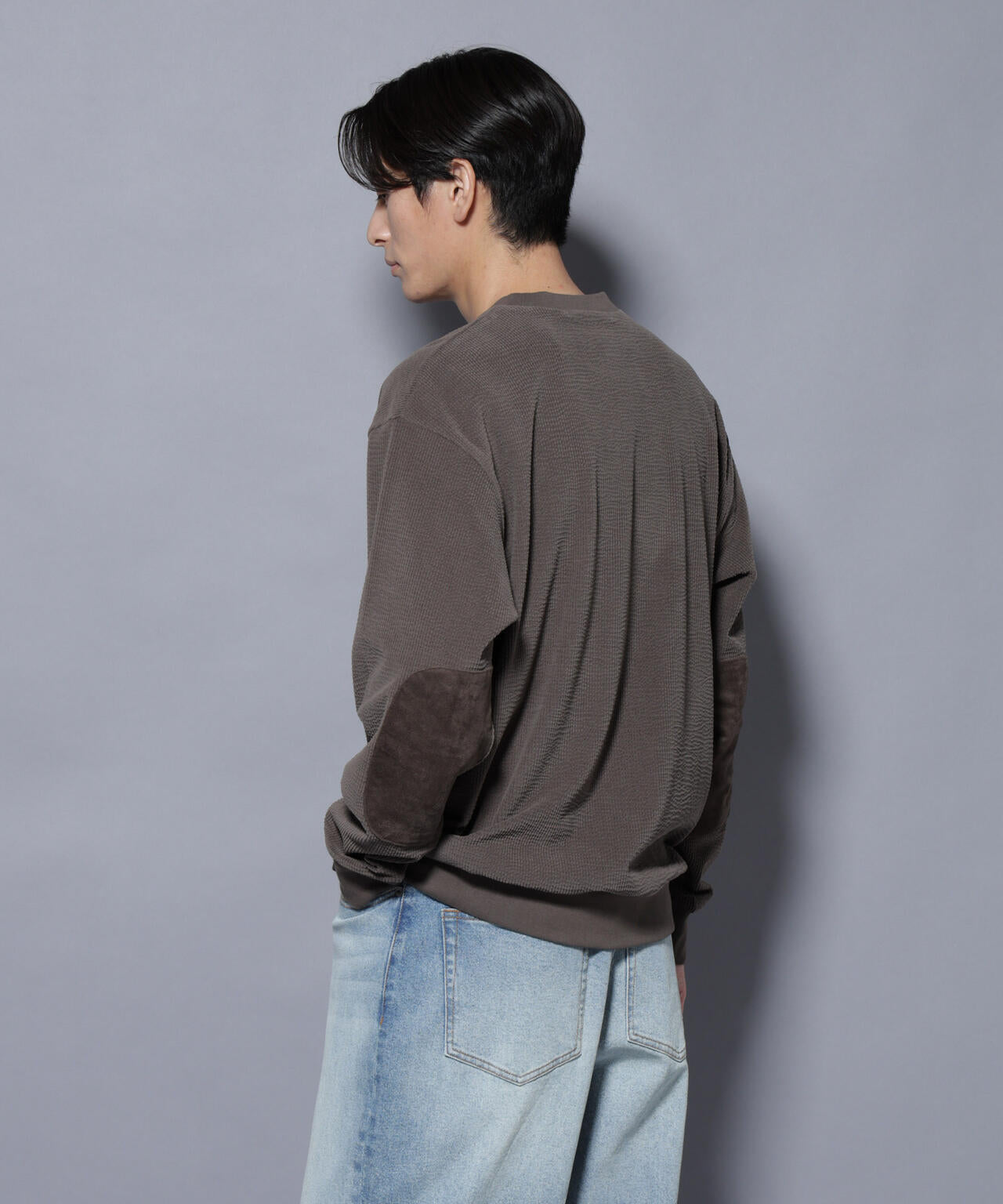 モールJQDコーデュロイクルーネックプルオーバー | NANO universe