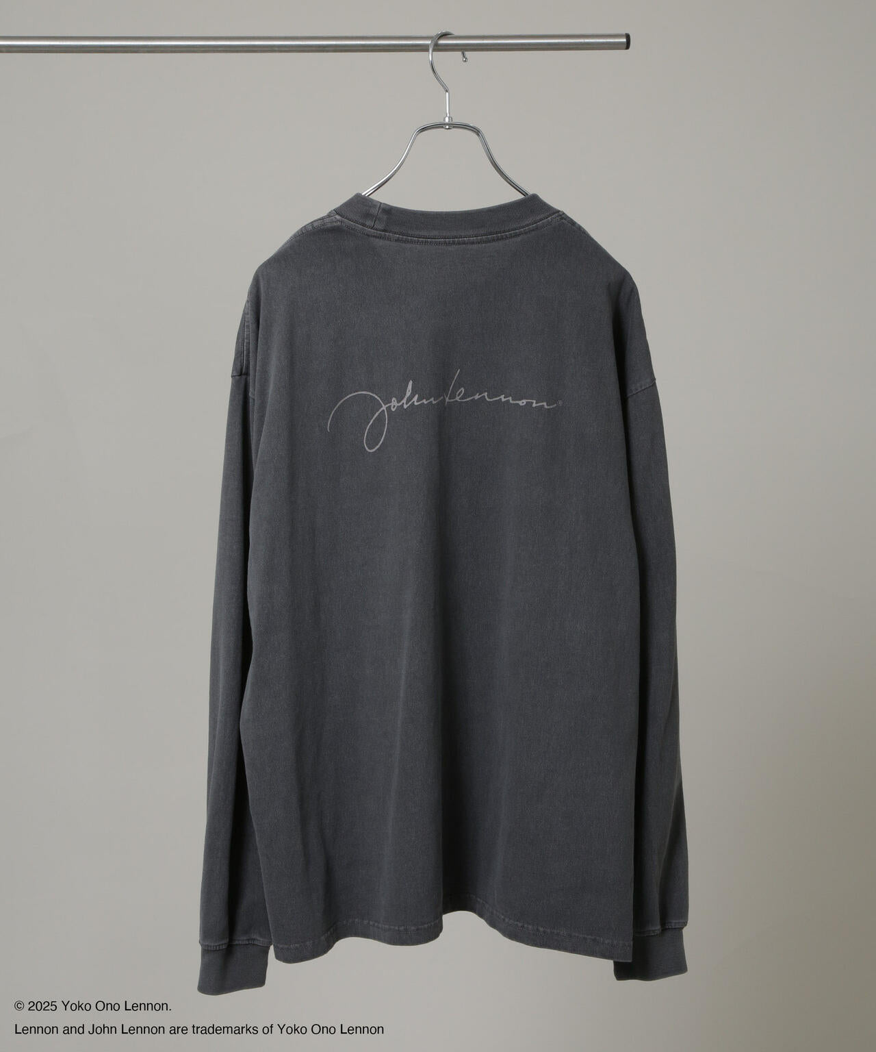 HOTEL PALACE」John Lennon ピグメントL/S TEE | NANO universe（ナノ