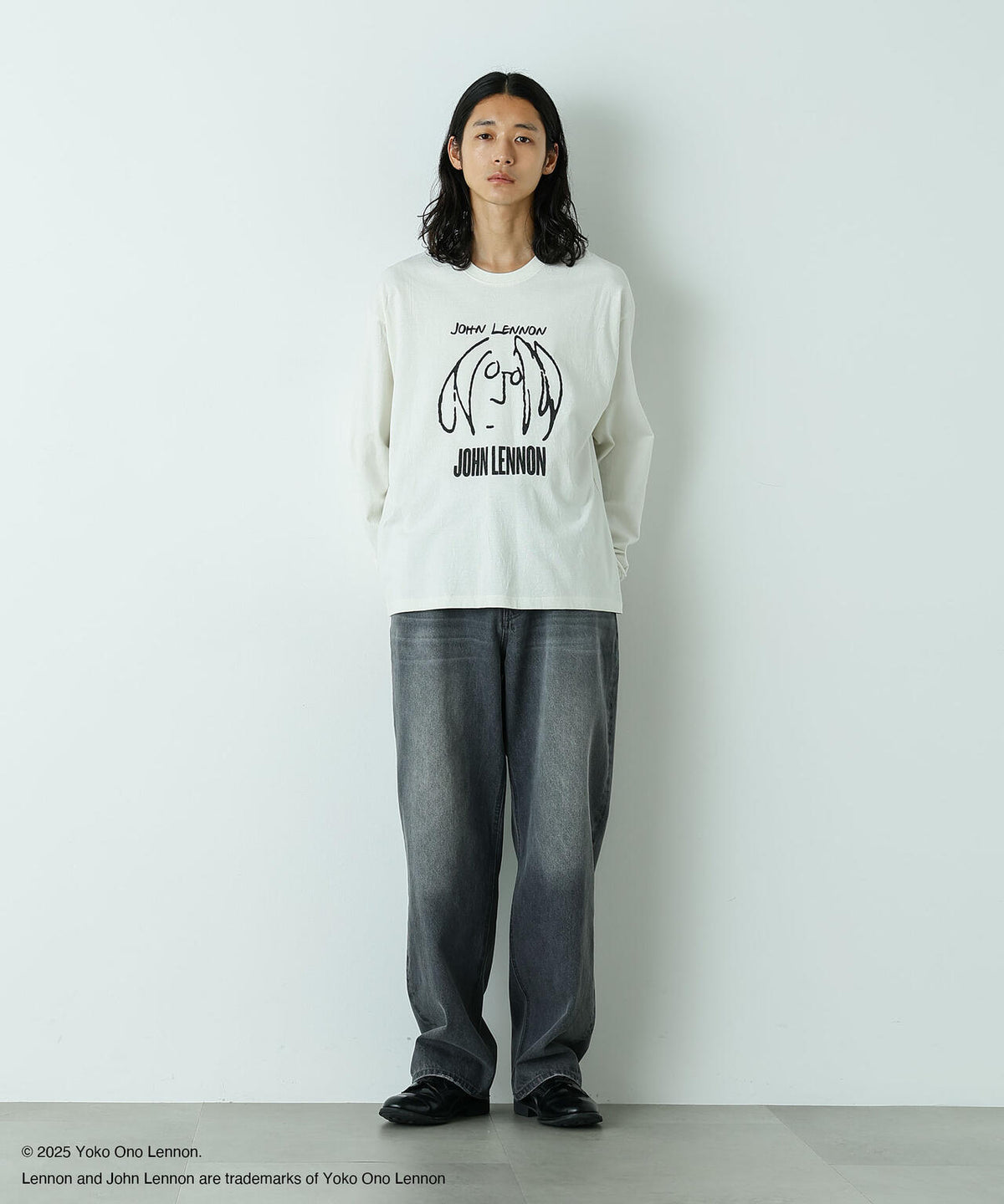 HOTEL PALACE」John Lennon ピグメントL/S TEE | NANO universe（ナノ 