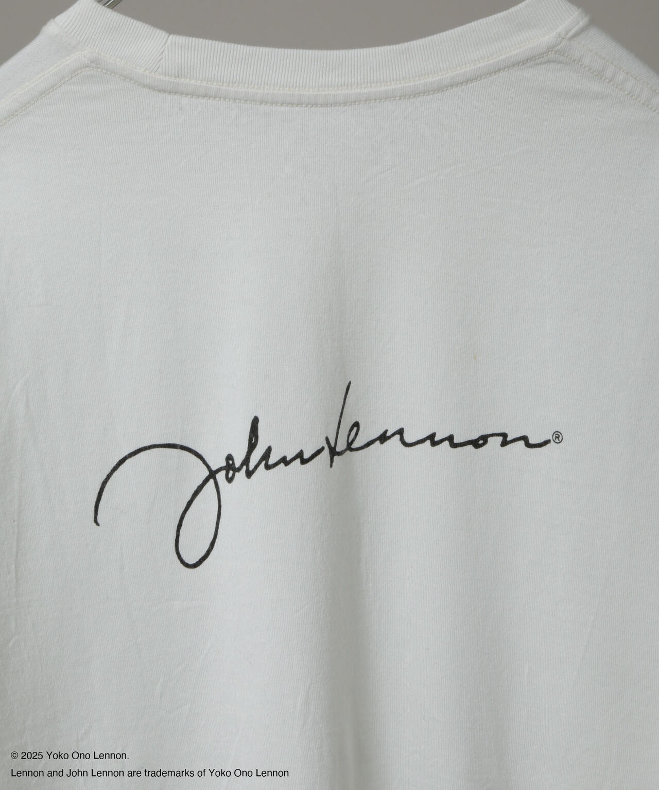 HOTEL PALACE」John Lennon ピグメントL/S TEE | NANO universe（ナノ