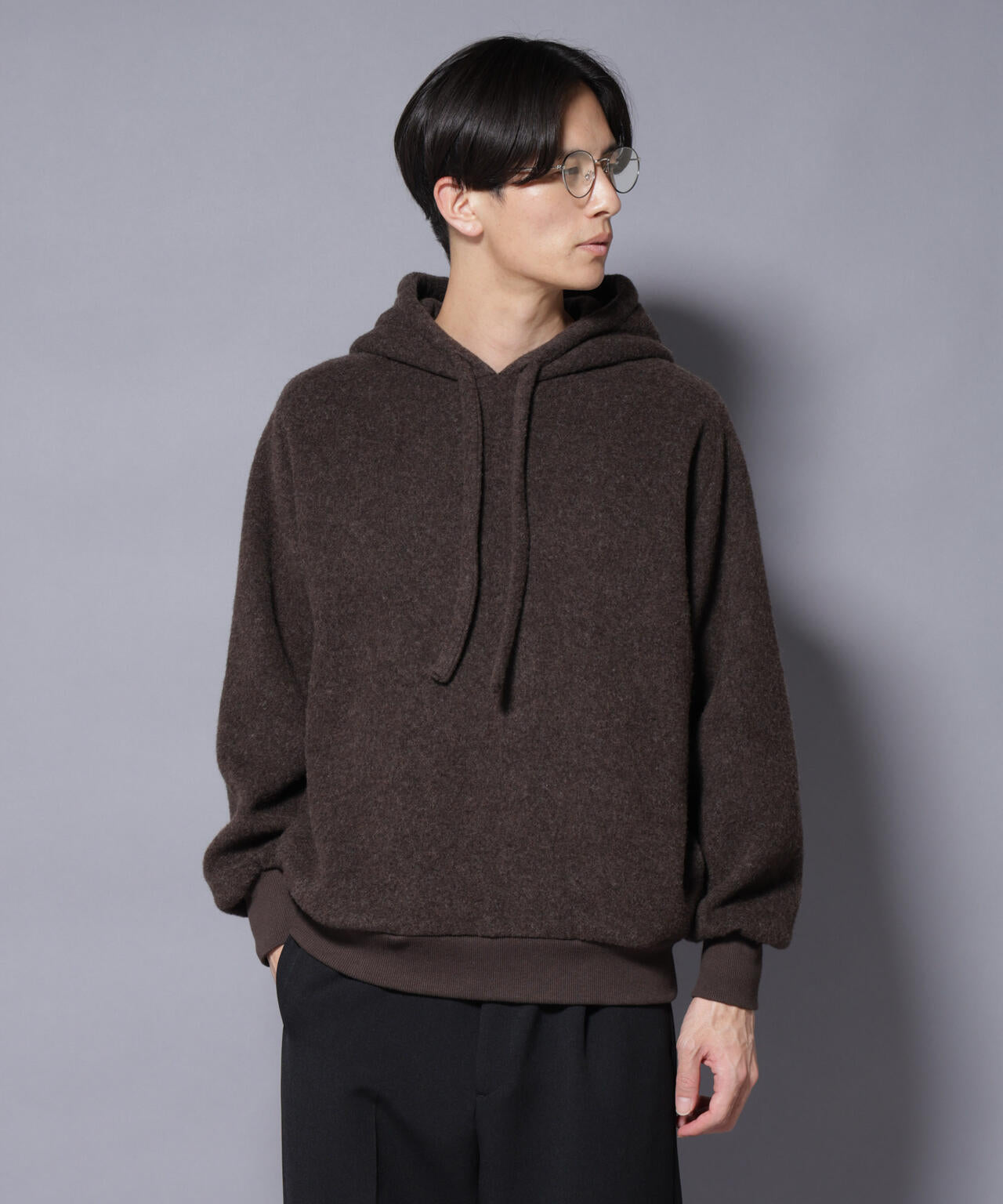 MIYATA×NANO JAPANMADE ウール/コットン パーカー | NANO universe