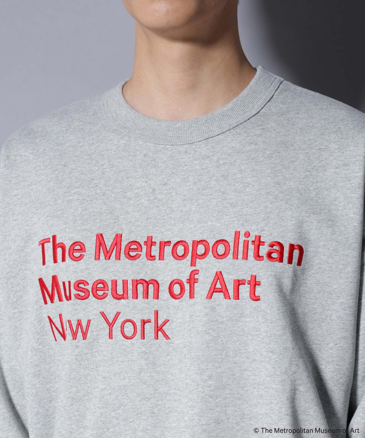 The Met」 リーガルネーム刺繍 スウェット | NANO universe（ナノ