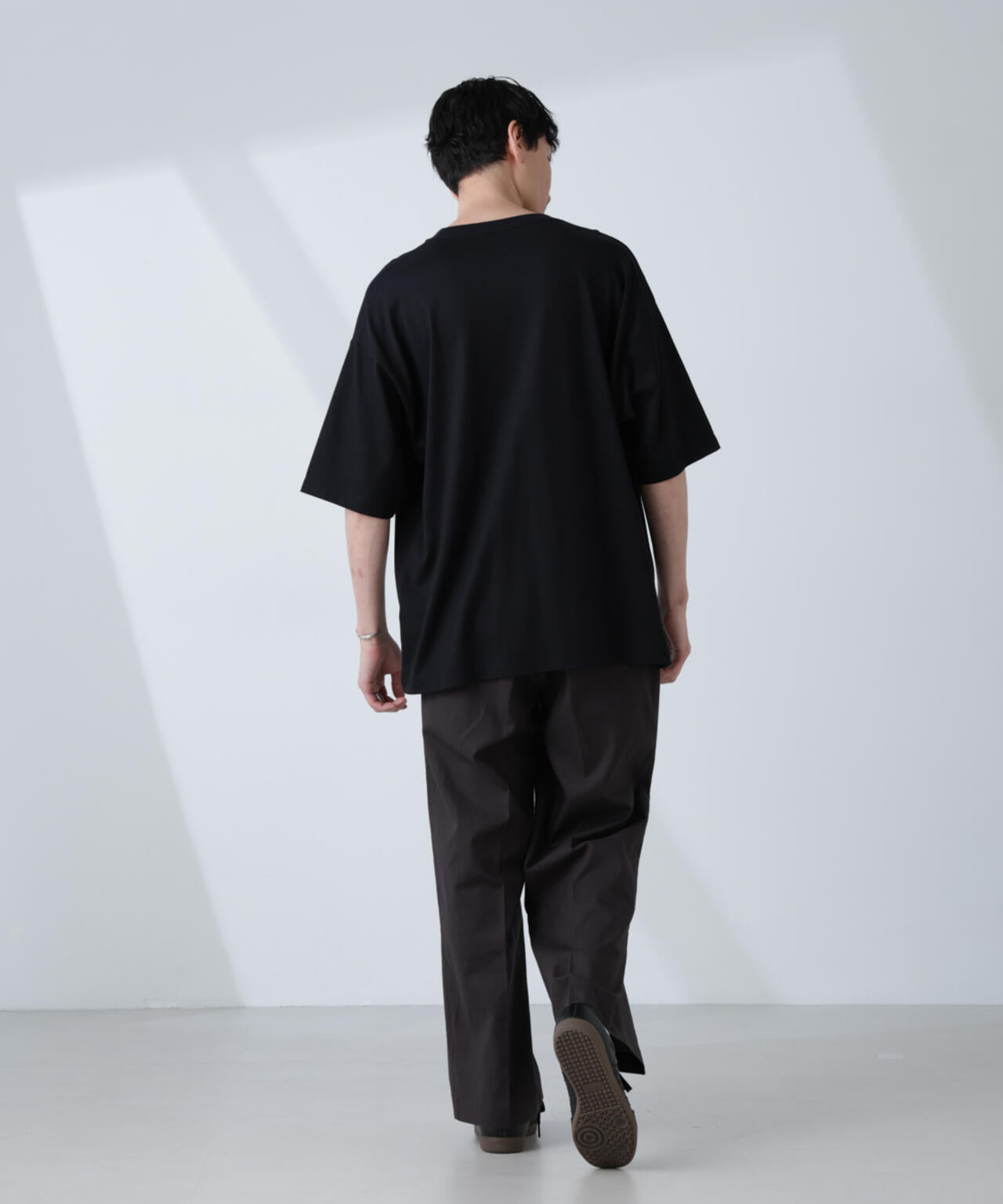 WEB限定/Anti Soaked(R) 汗染み防止 クルーネック ビッグシルエットT