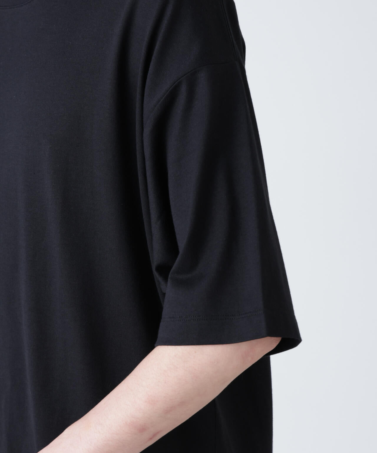 WEB限定/Anti Soaked(R) 汗染み防止 クルーネック ビッグシルエットT