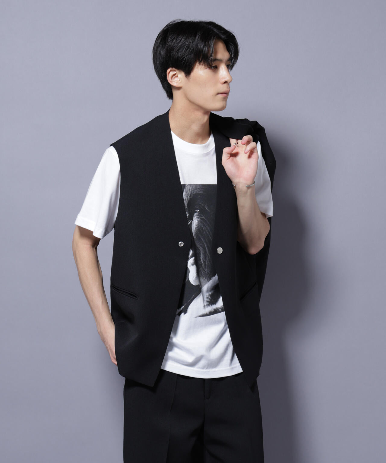 Reflax(R) ダブルクロスウェザーベスト(セットアップ可) | NANO