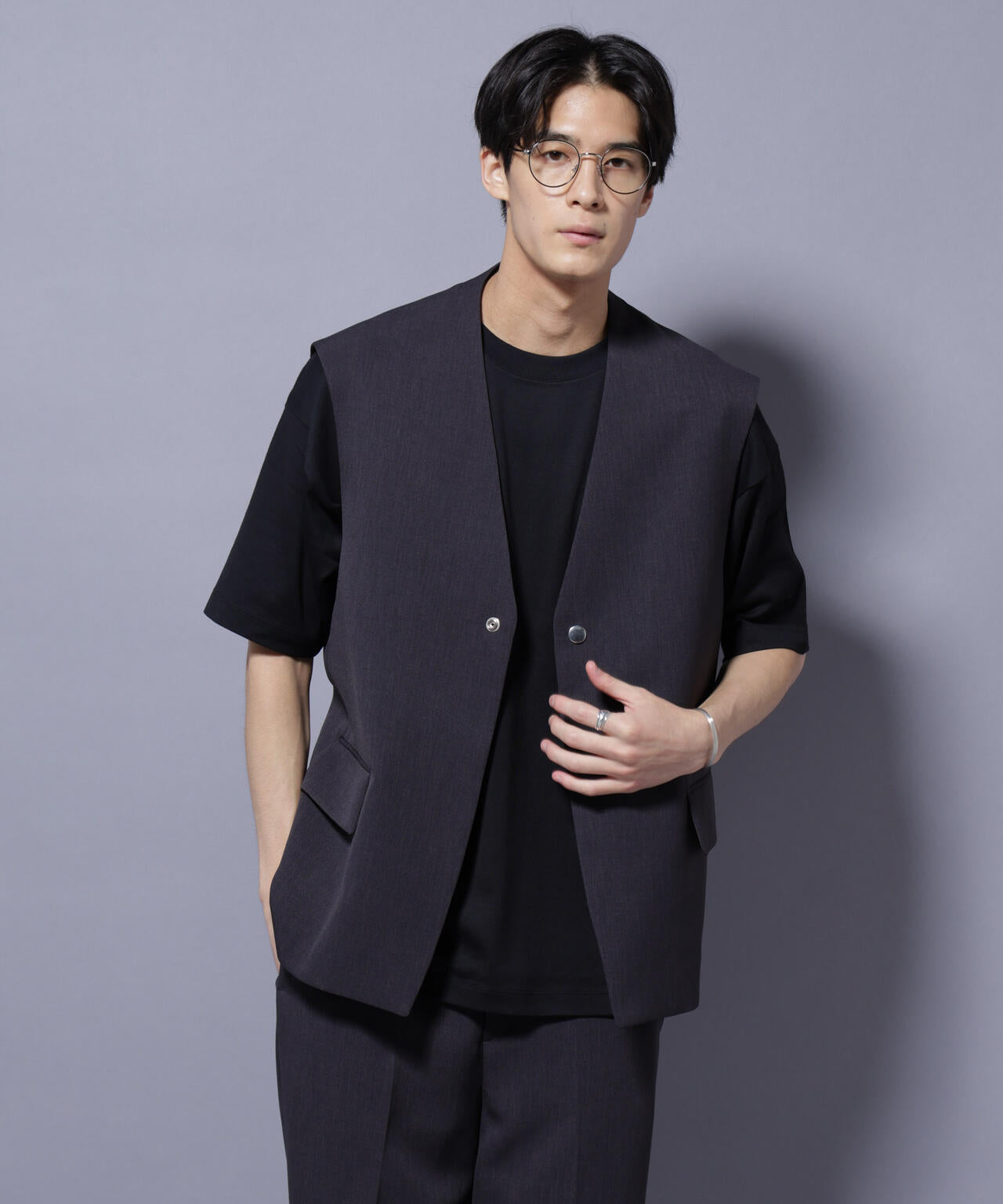 Reflax(R) ダブルクロスウェザーベスト(セットアップ可) | NANO