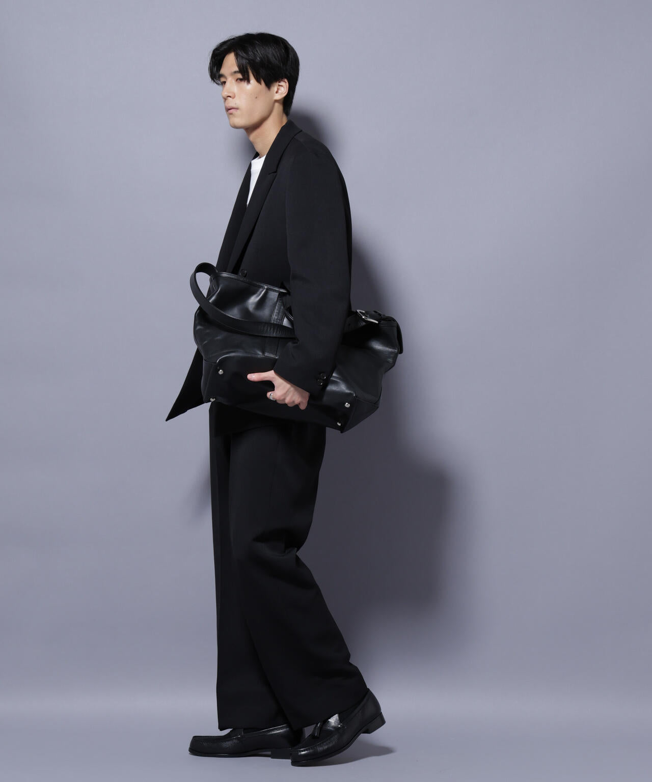 Reflax(R) ダブルクロスウェザーストレートパンツ(セットアップ可)