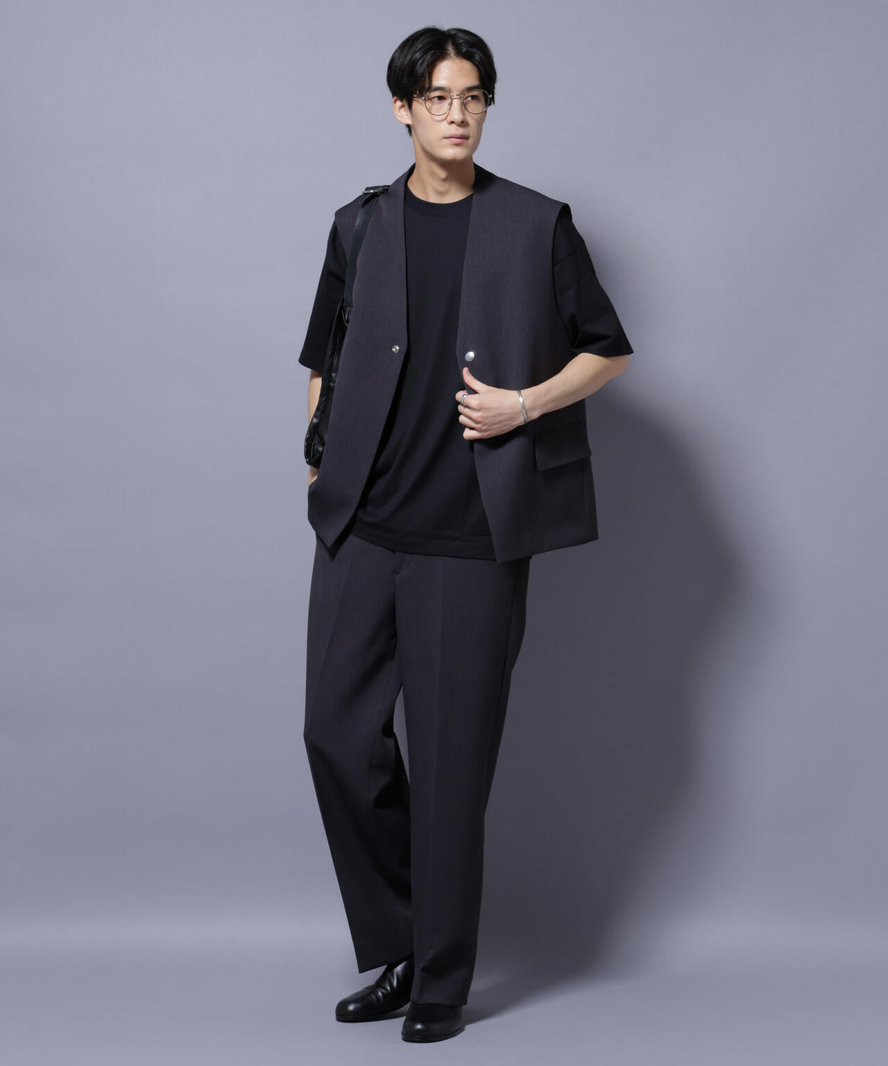 Reflax(R) ダブルクロスウェザーストレートパンツ(セットアップ可)