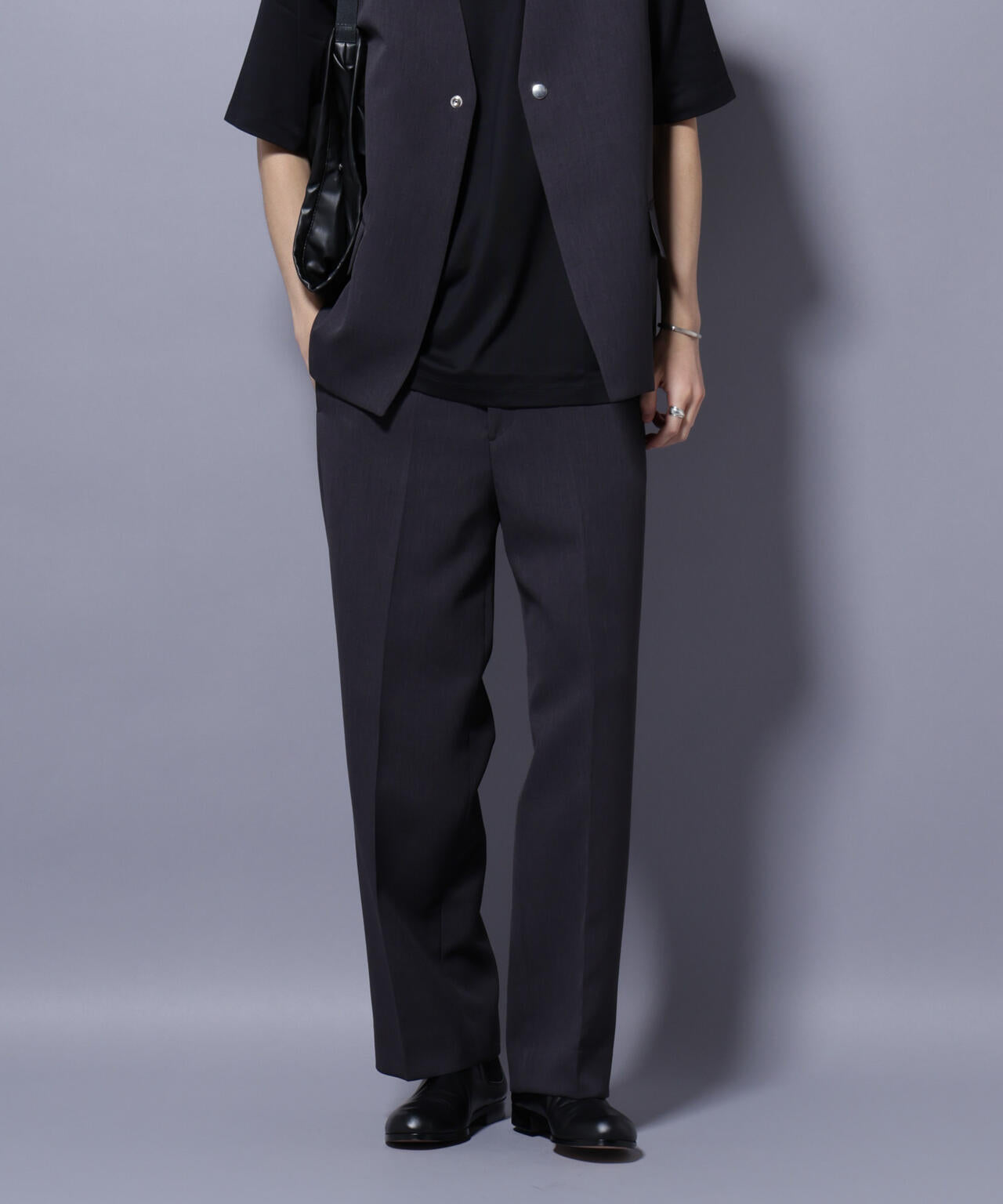 Reflax(R) ダブルクロスウェザーストレートパンツ(セットアップ可)