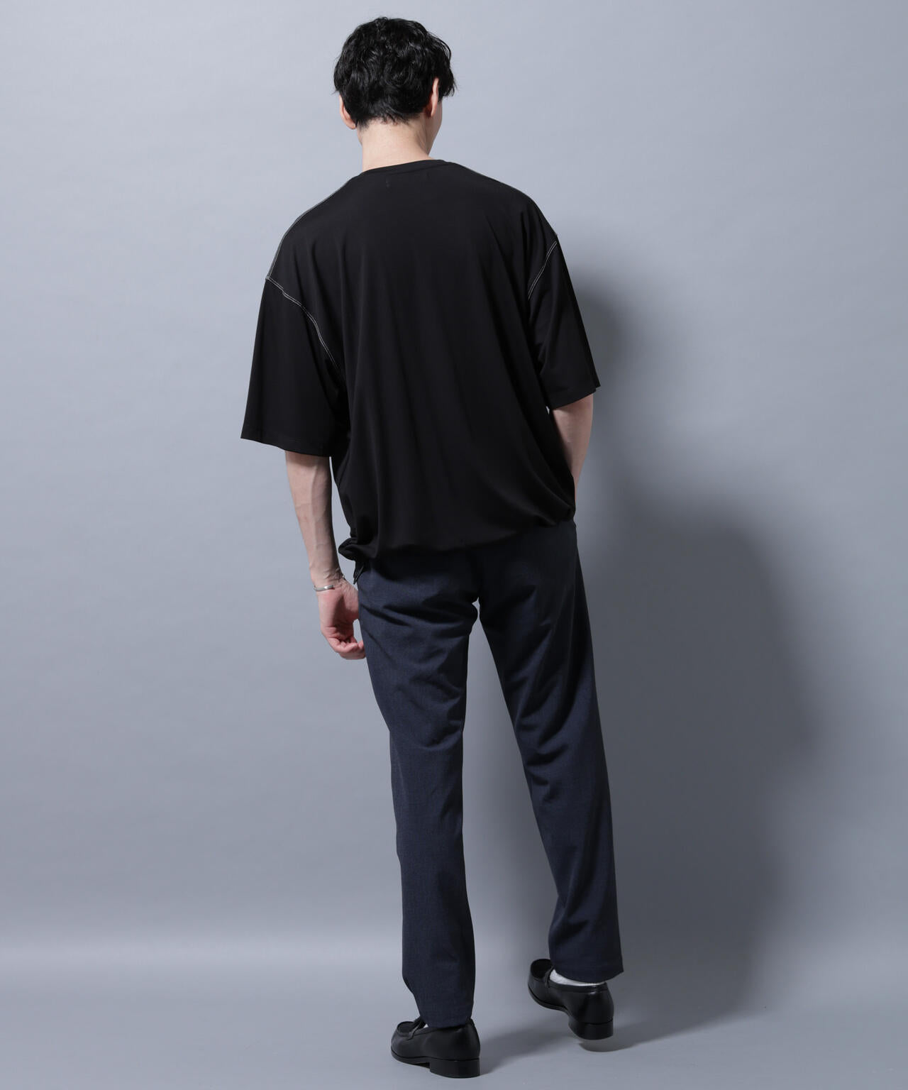 さ出品 サイドリブストレッチイージーパンツ | NANO universe（ナノ