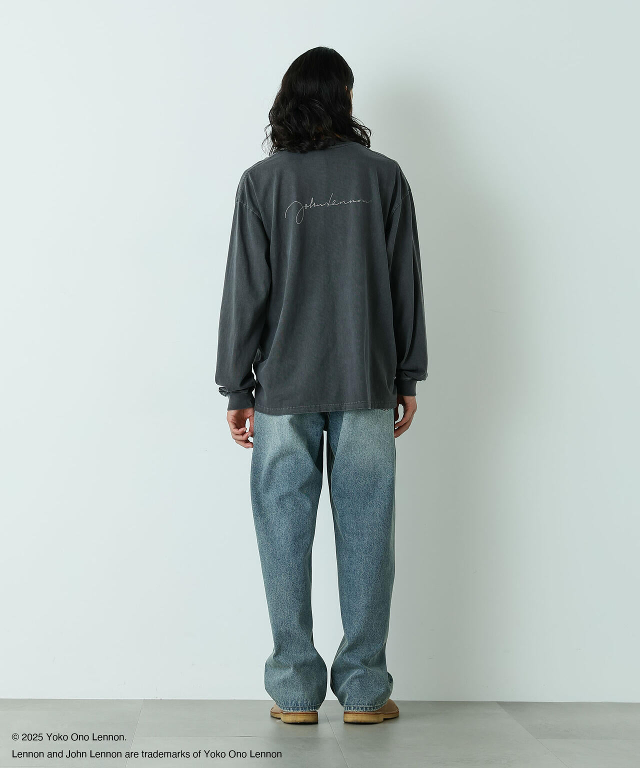 ｢HOTEL PALACE｣ フェードデニム ルーズシルエットパンツ