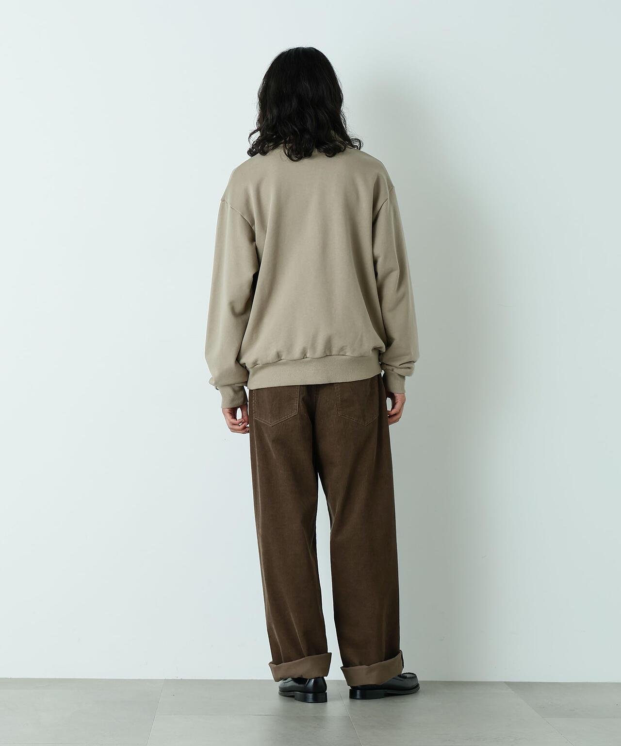 ｢HOTEL PALACE｣ ワイドストレートコーデュロイパンツ