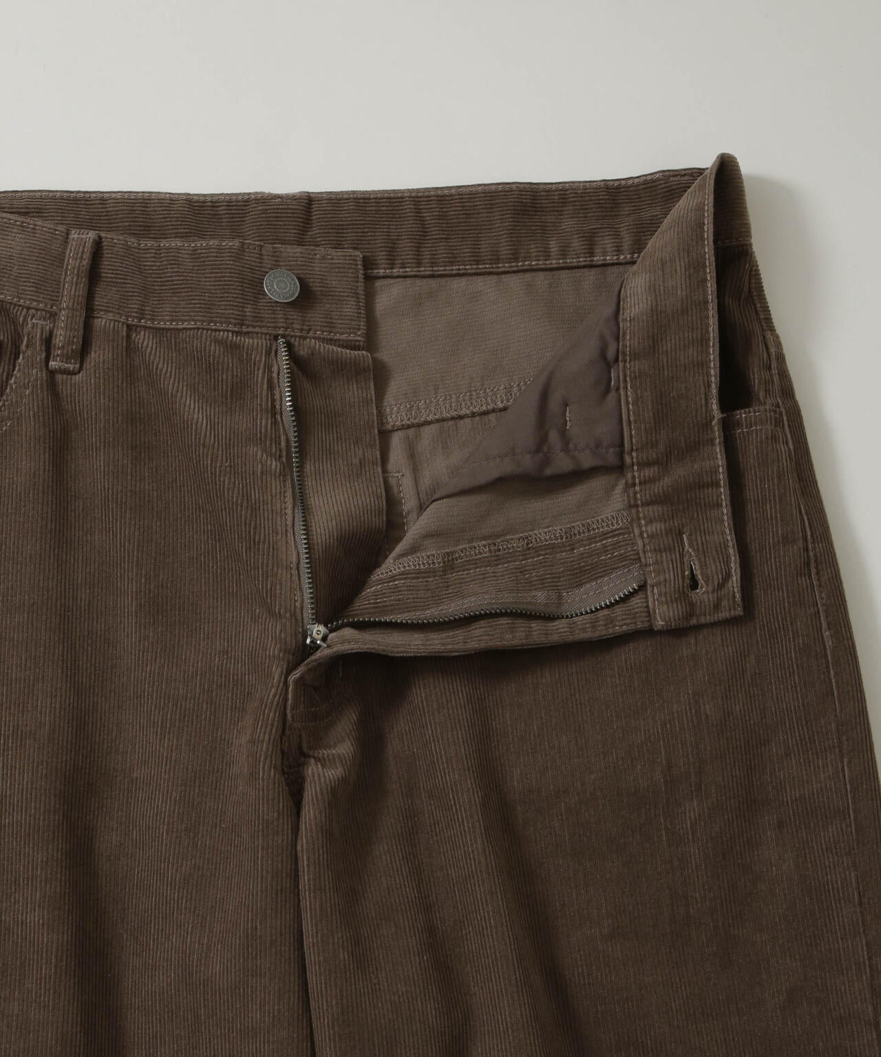 HOTEL PALACE｣ ワイドストレートコーデュロイパンツ | NANO universe