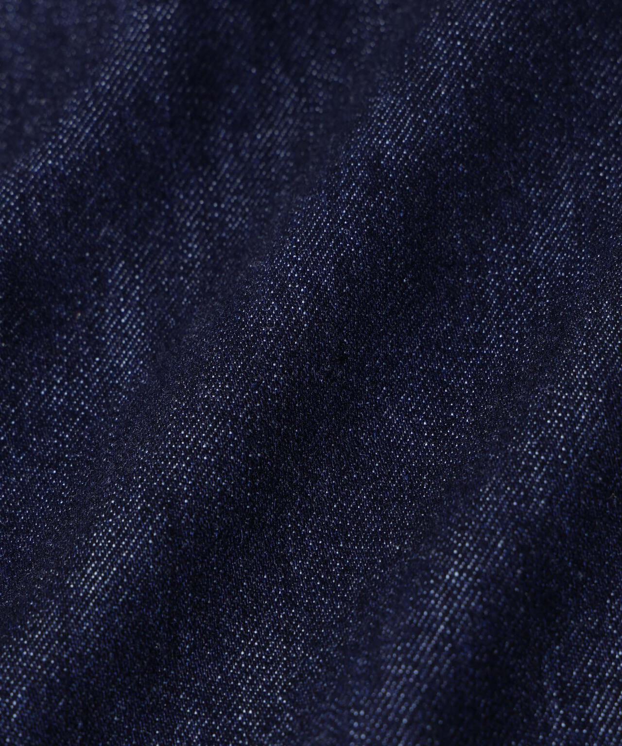 AUTHENコラボ SILKNIZED DENIM ワイドレッグ(セットアップ可)