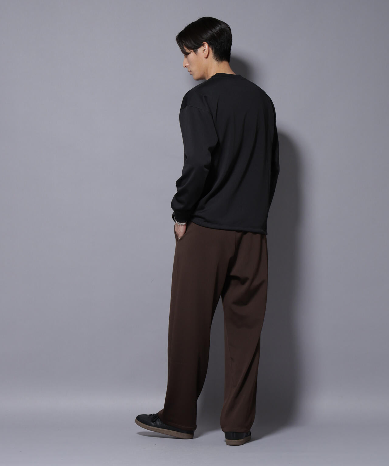 MC｣coveross(R) フリースボンディングワイドパンツ | NANO universe