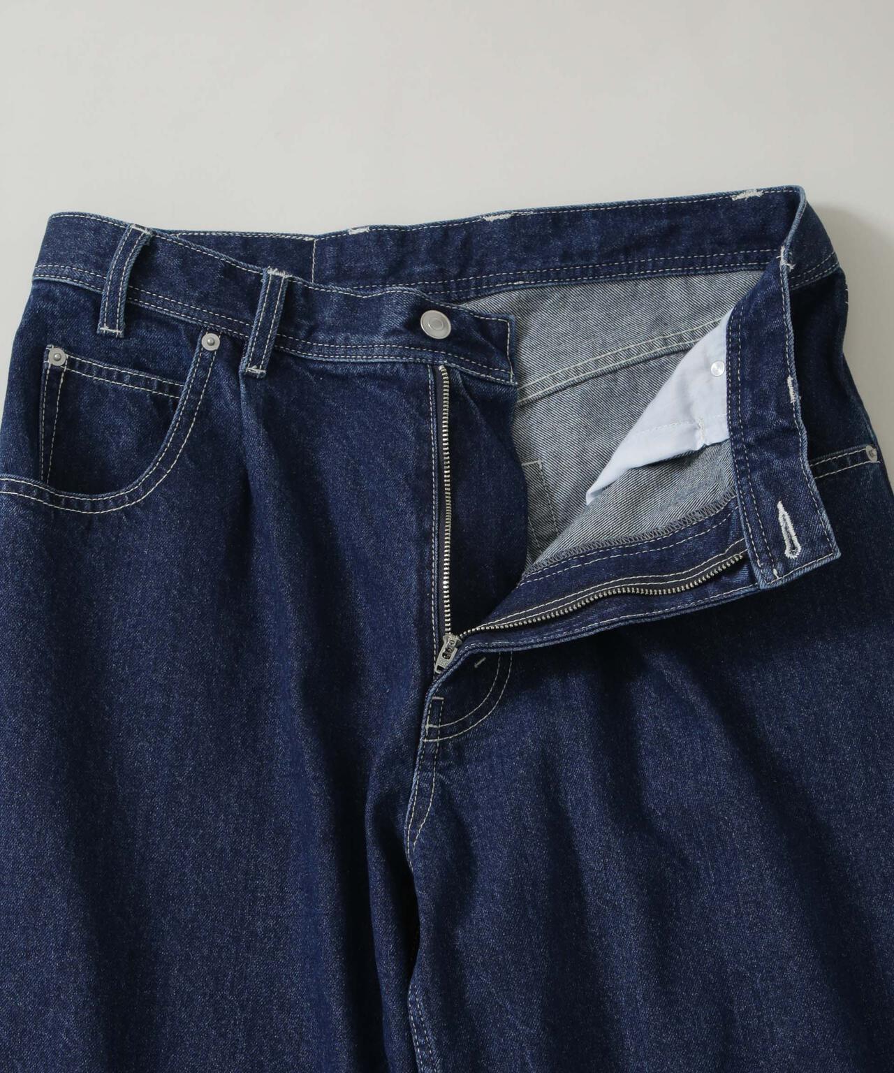 はっとり（マカロニえんぴつ）コラボ タックバギーデニム(セットアップ可)