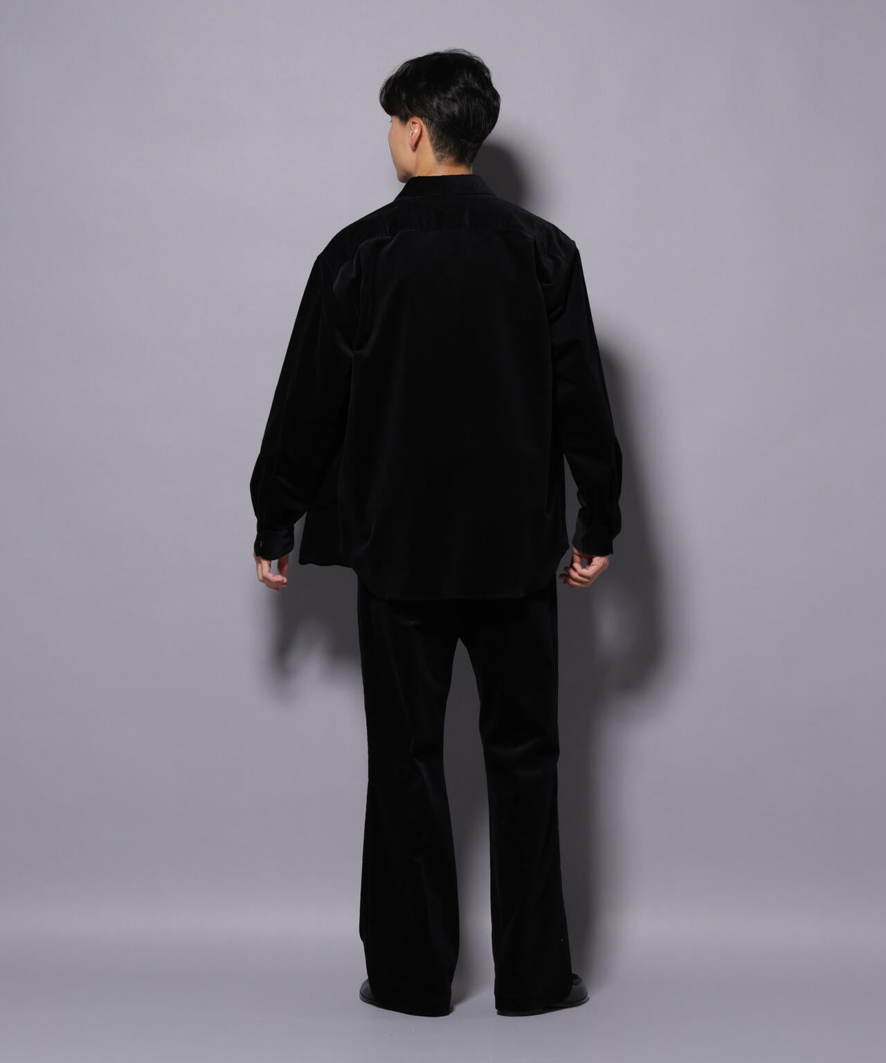 AIRコーデュロイ ライトフレアパンツ/STRETCH（セットアップ可）